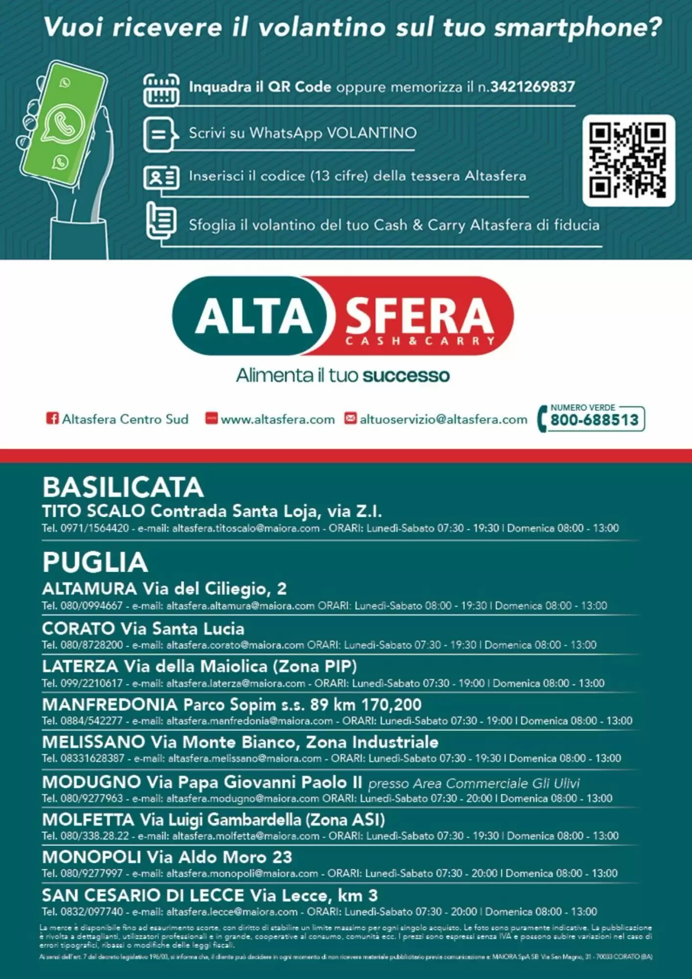 Volantino promozionale Altasfera  valide dal 26/08/2026 - Pagina 26.