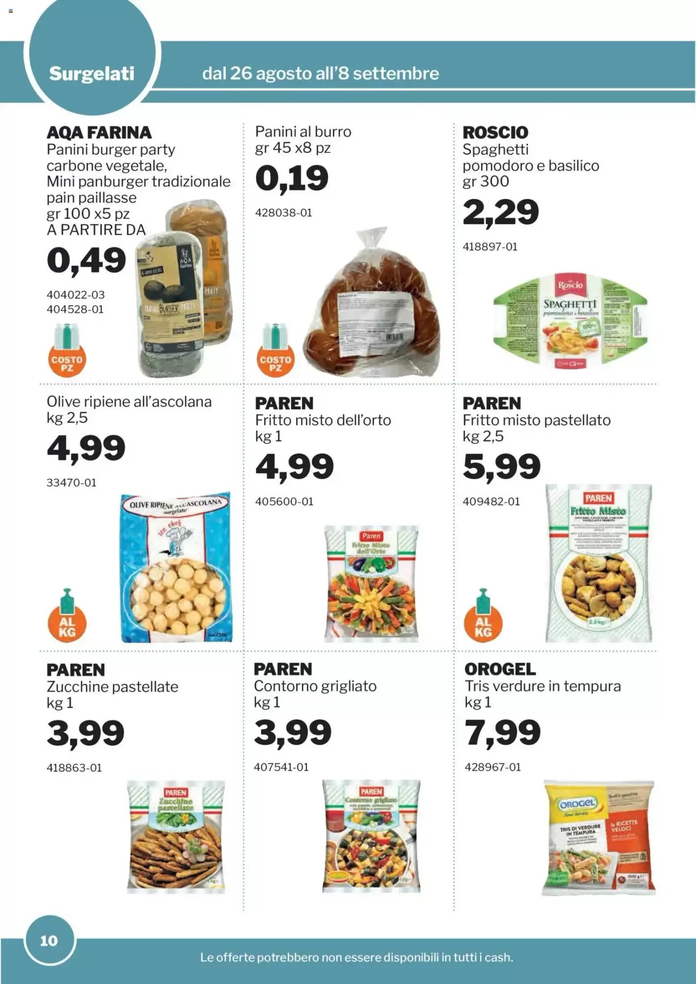 Volantino promozionale GrosMarket  valide dal 26/08/2026 - Pagina 10.