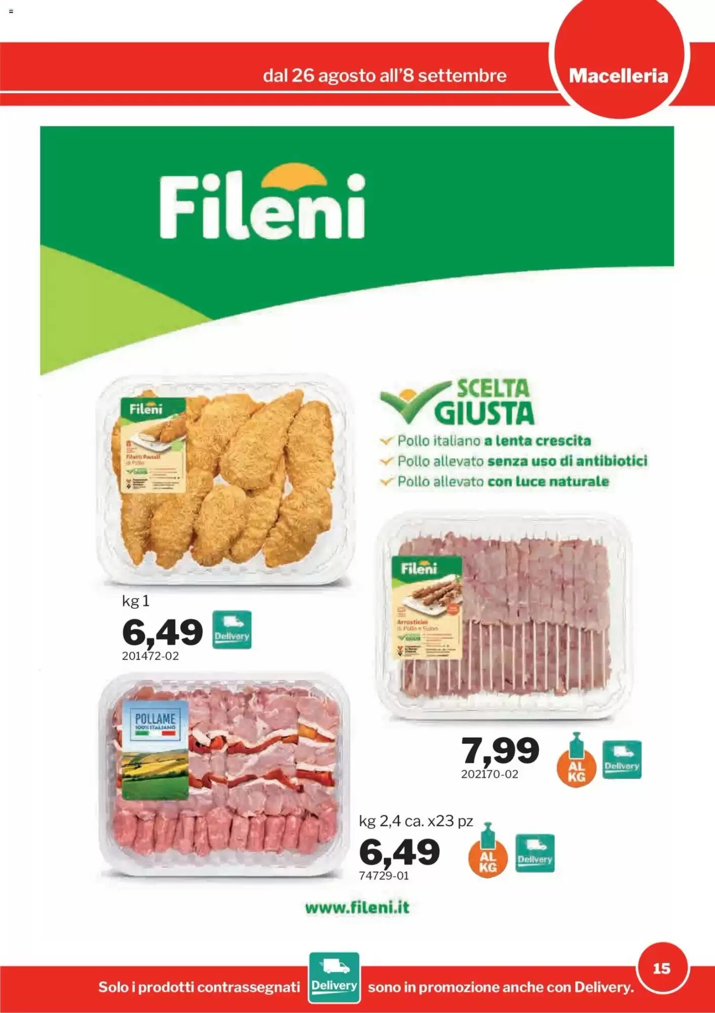 Volantino promozionale GrosMarket  valide dal 26/08/2026 - Pagina 15.