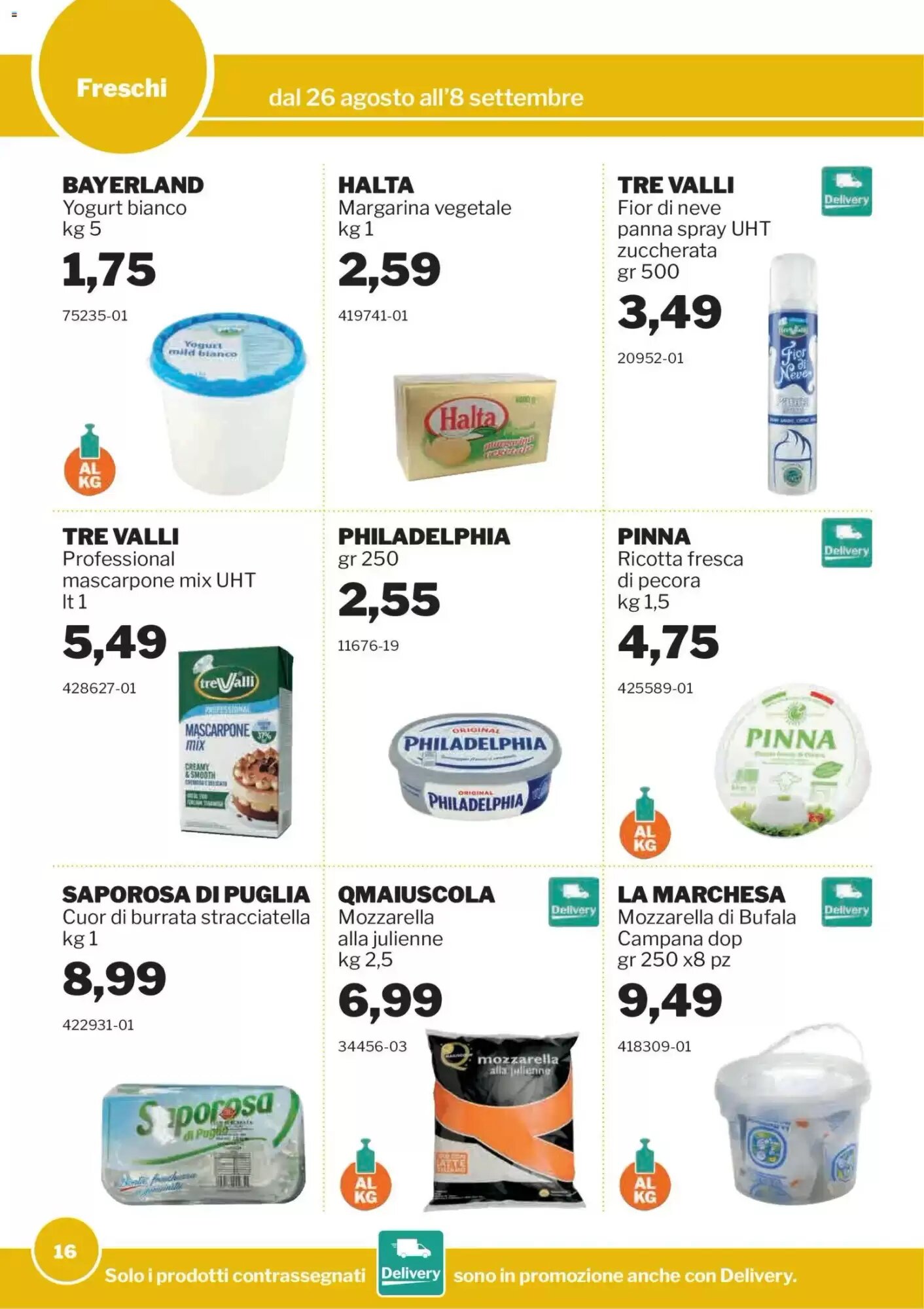 Volantino promozionale GrosMarket  valide dal 26/08/2026 - Pagina 16.