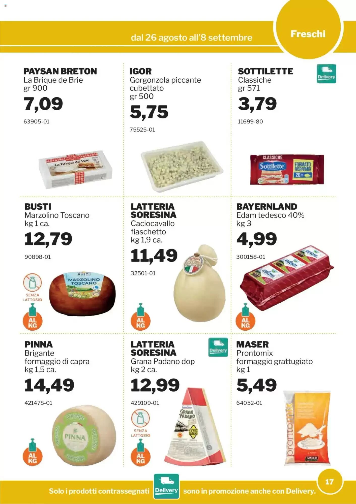 Volantino promozionale GrosMarket  valide dal 26/08/2026 - Pagina 17.