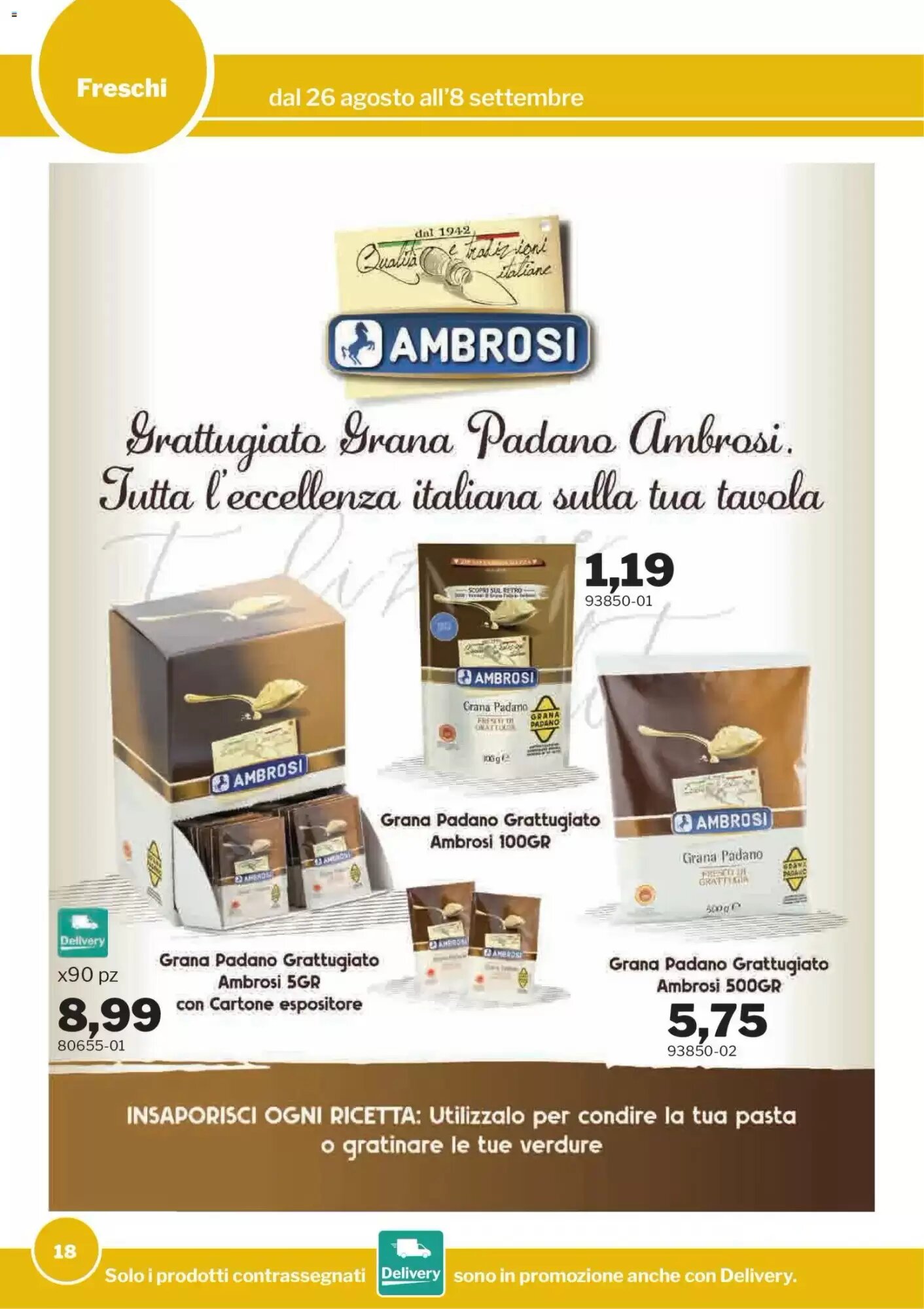 Volantino promozionale GrosMarket  valide dal 26/08/2026 - Pagina 18.