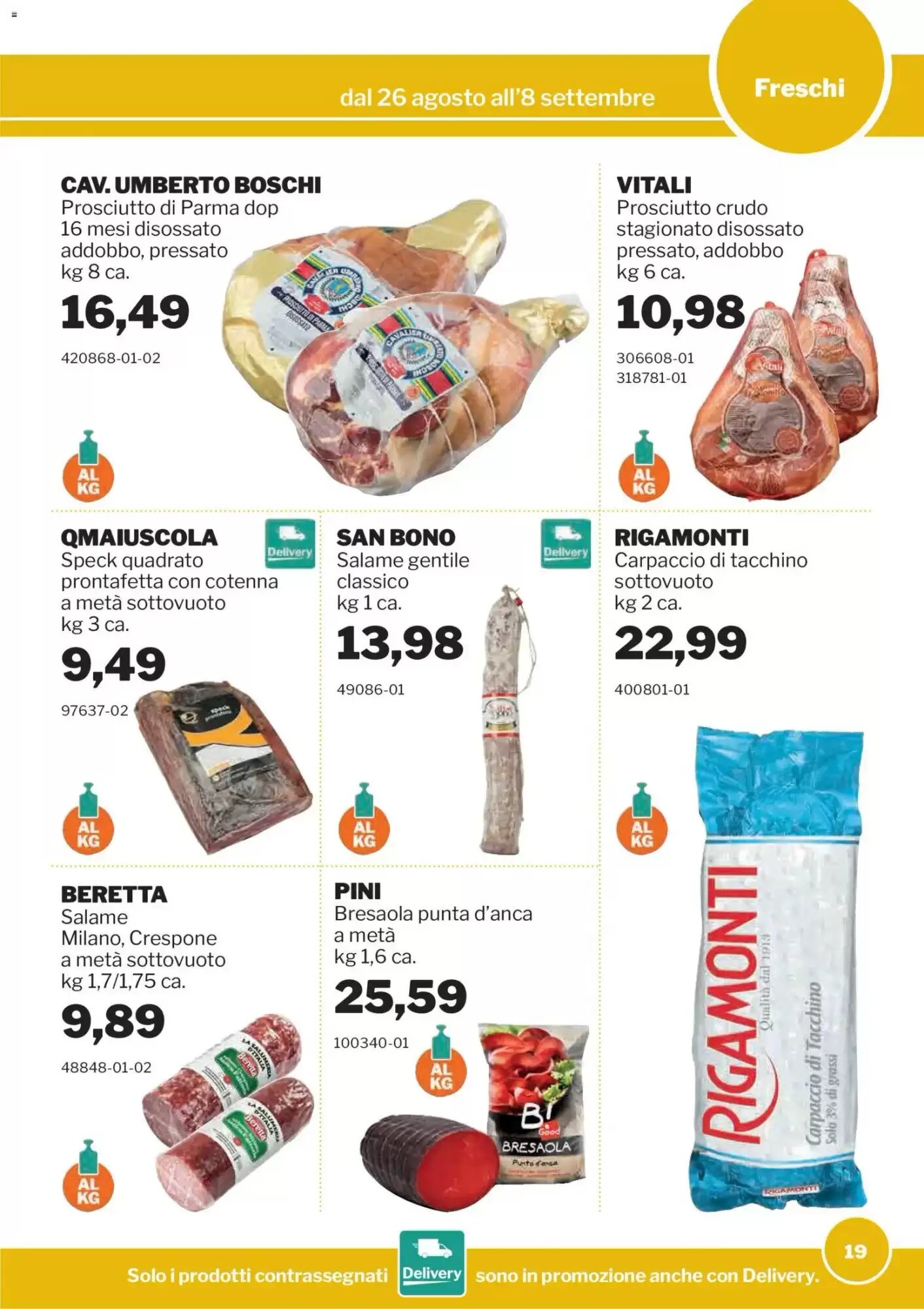 Volantino promozionale GrosMarket  valide dal 26/08/2026 - Pagina 19.