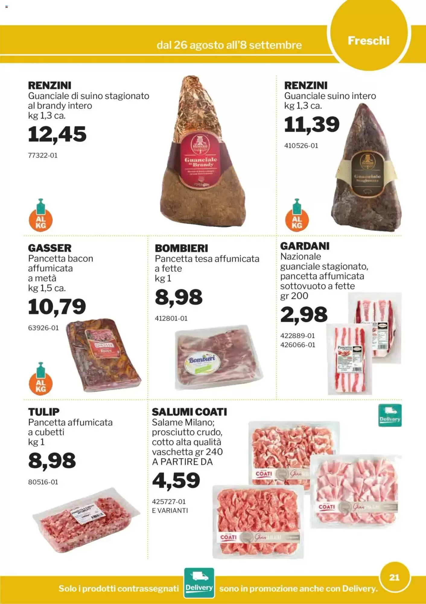 Volantino promozionale GrosMarket  valide dal 26/08/2026 - Pagina 21.