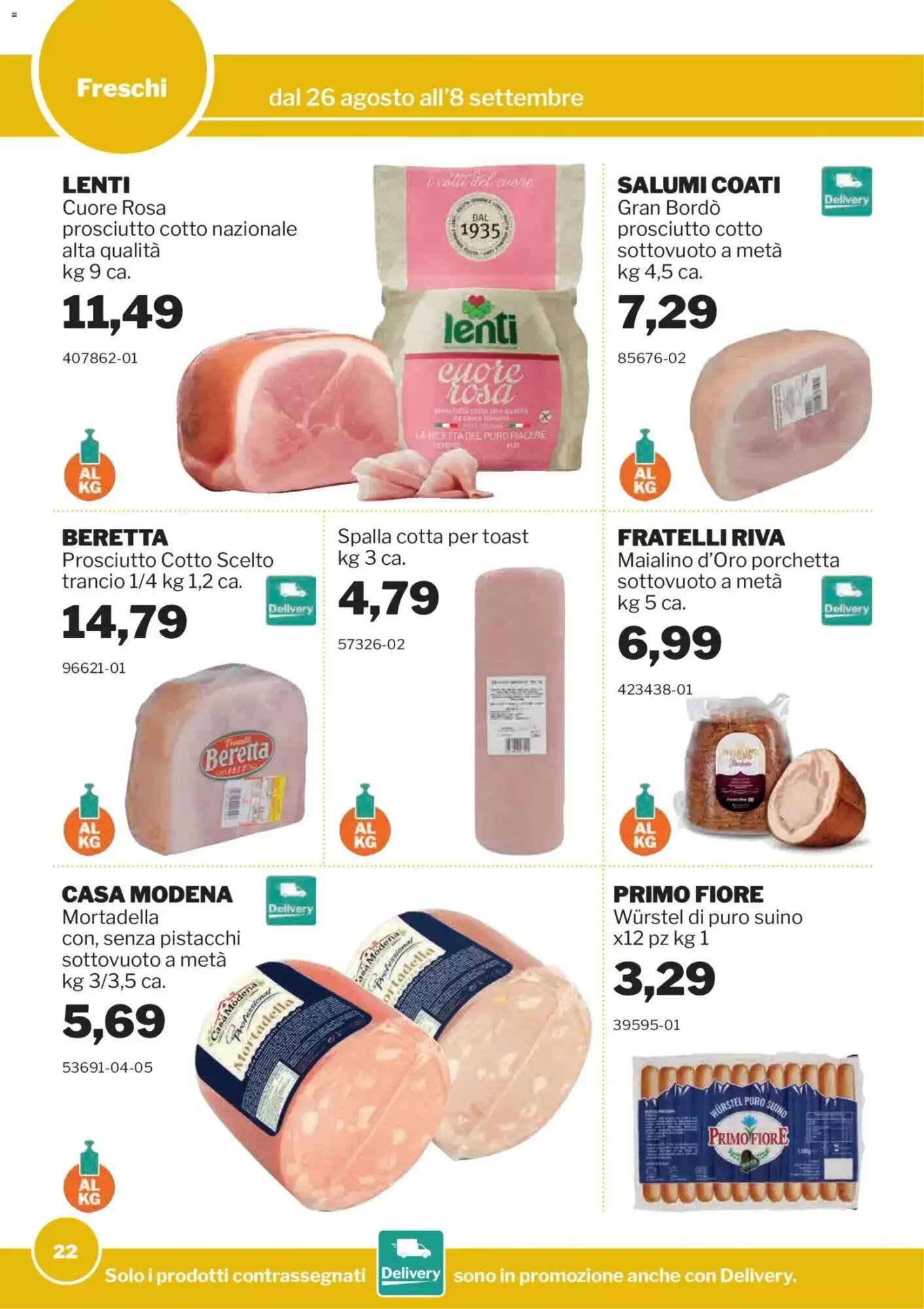 Volantino promozionale GrosMarket  valide dal 26/08/2026 - Pagina 22.