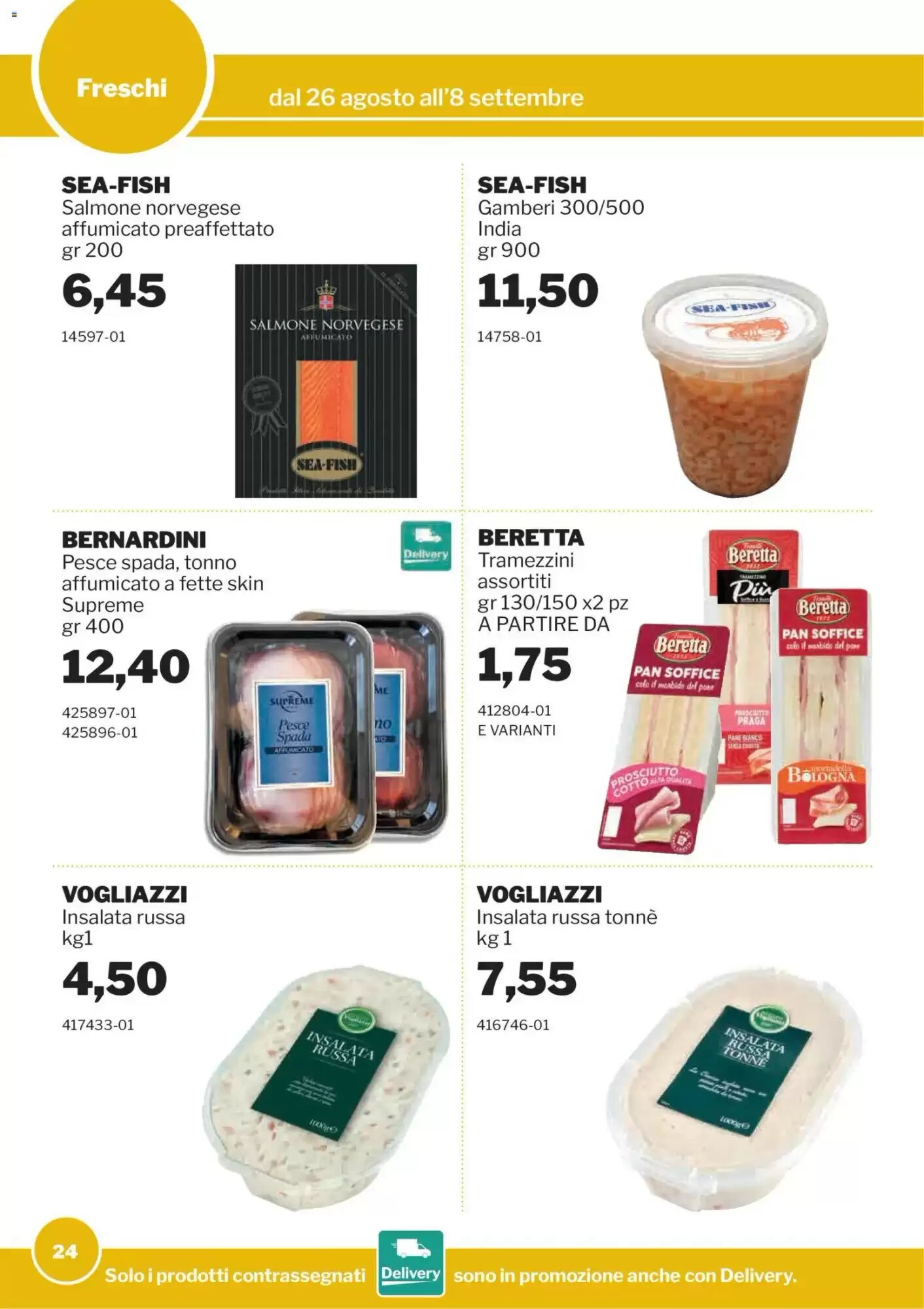 Volantino promozionale GrosMarket  valide dal 26/08/2026 - Pagina 24.
