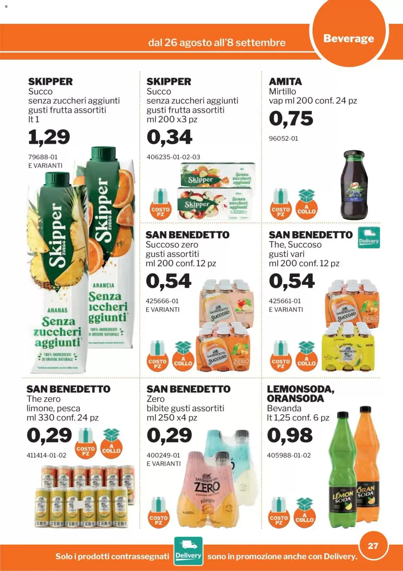 Volantino promozionale GrosMarket  valide dal 26/08/2026 - Pagina 27.