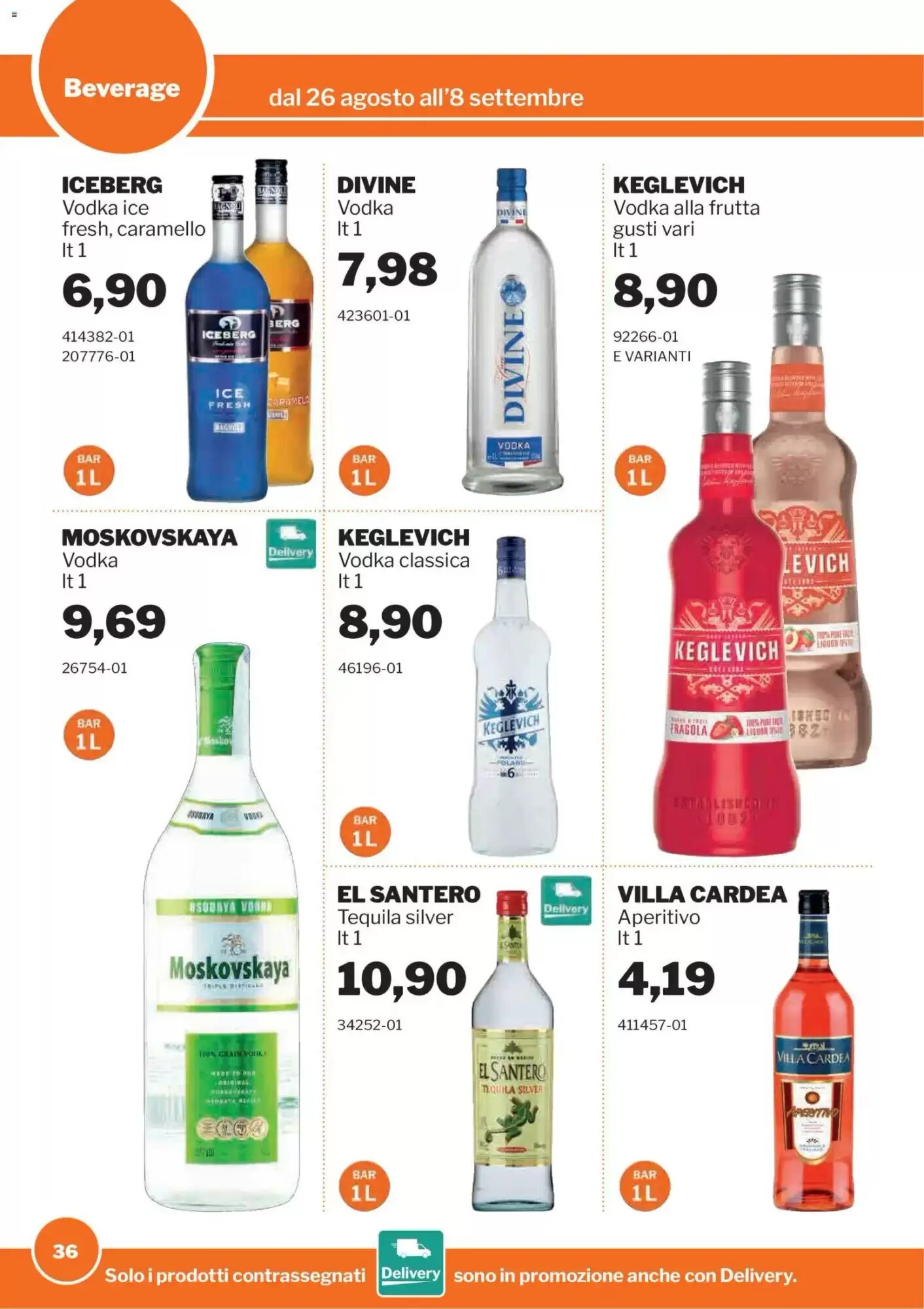 Volantino promozionale GrosMarket  valide dal 26/08/2026 - Pagina 36.
