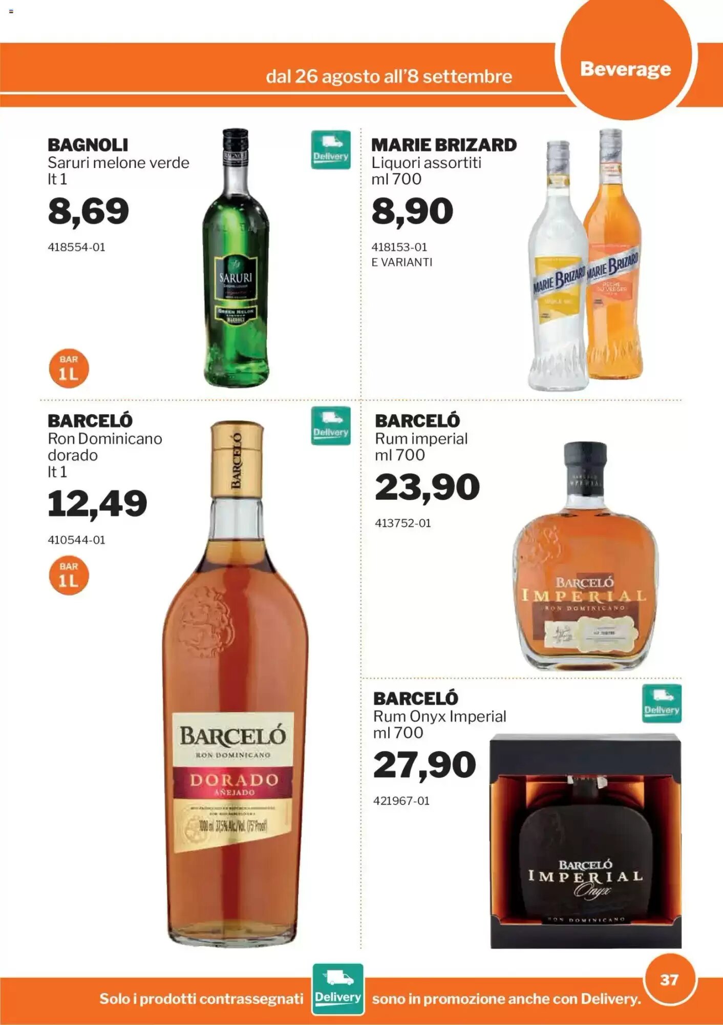 Volantino promozionale GrosMarket  valide dal 26/08/2026 - Pagina 37.