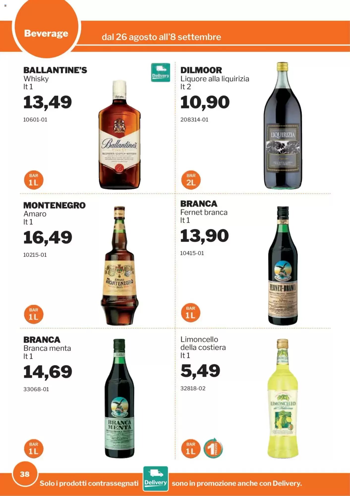 Volantino promozionale GrosMarket  valide dal 26/08/2026 - Pagina 38.