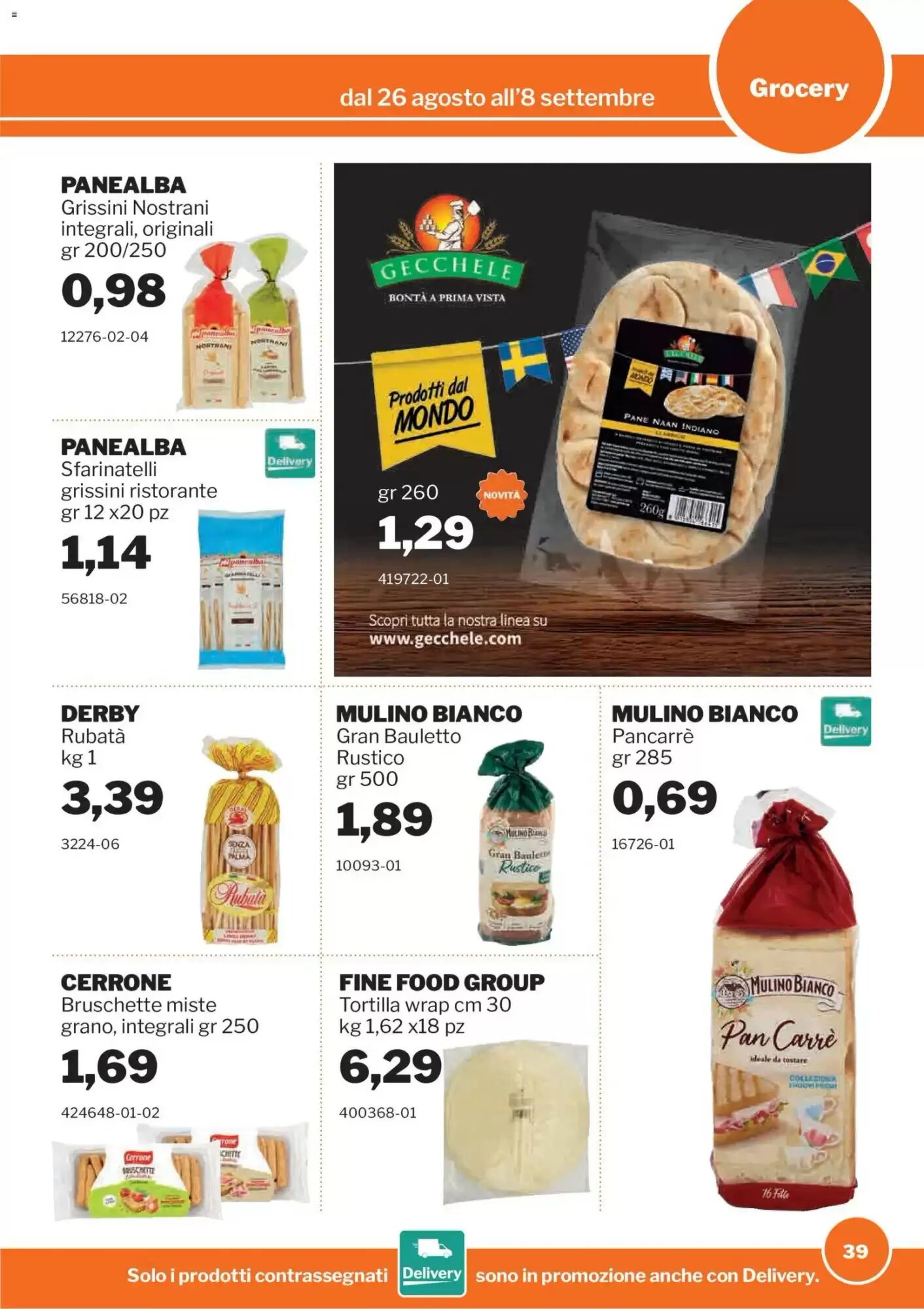 Volantino promozionale GrosMarket  valide dal 26/08/2026 - Pagina 39.