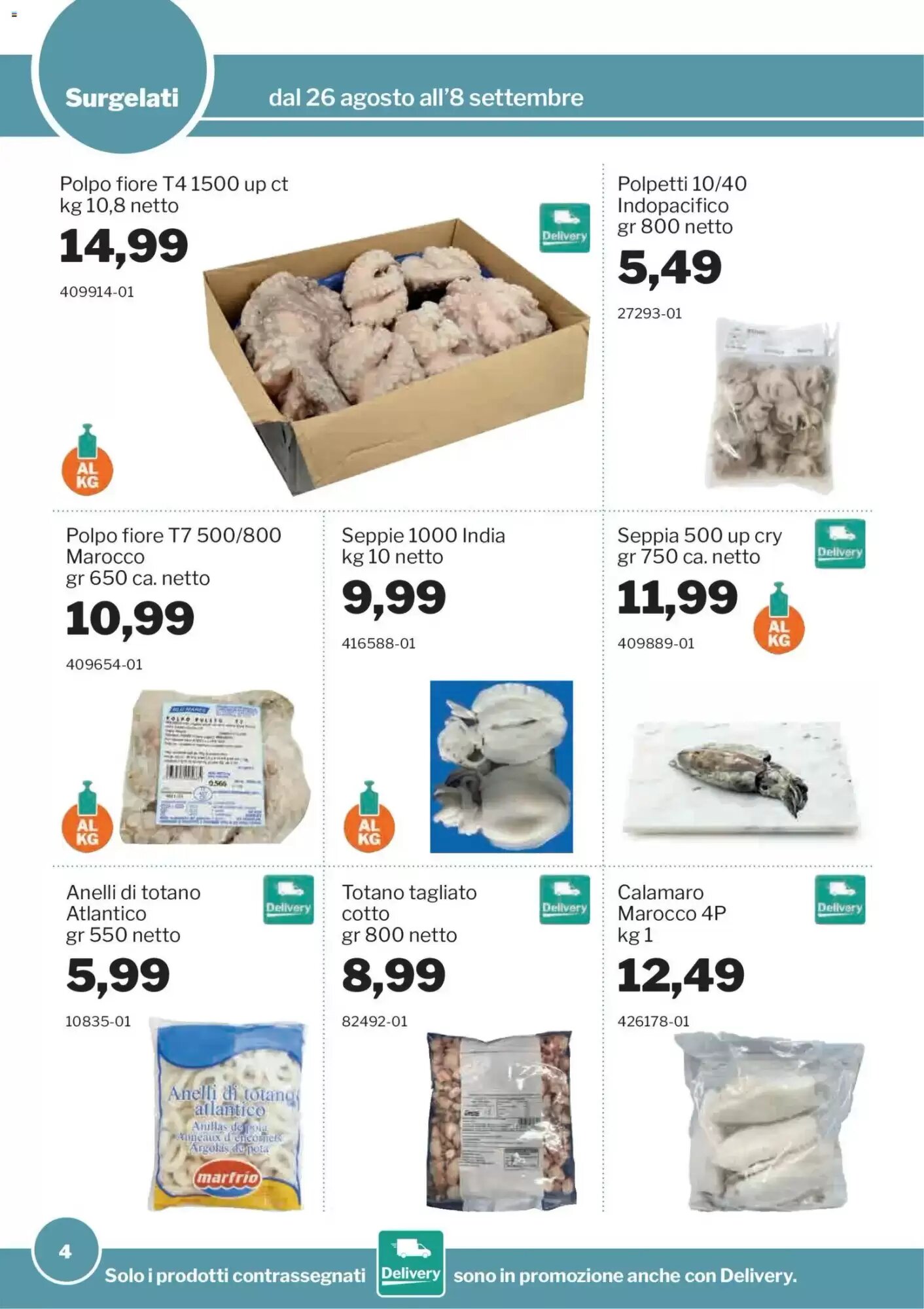 Volantino promozionale GrosMarket  valide dal 26/08/2026 - Pagina 4.