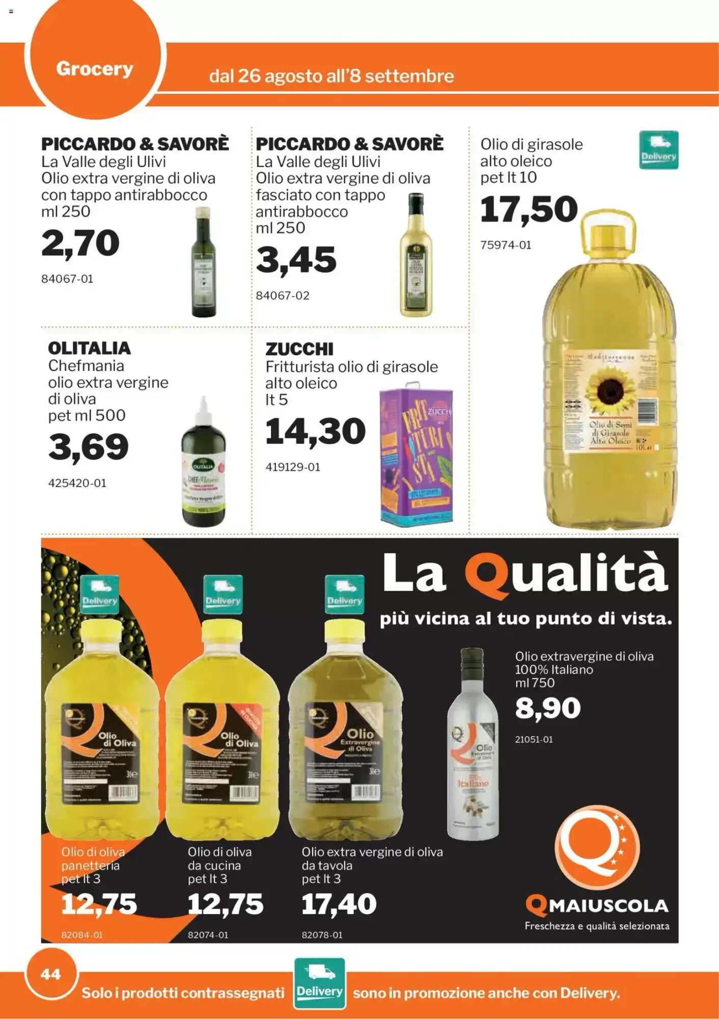 Volantino promozionale GrosMarket  valide dal 26/08/2026 - Pagina 44.