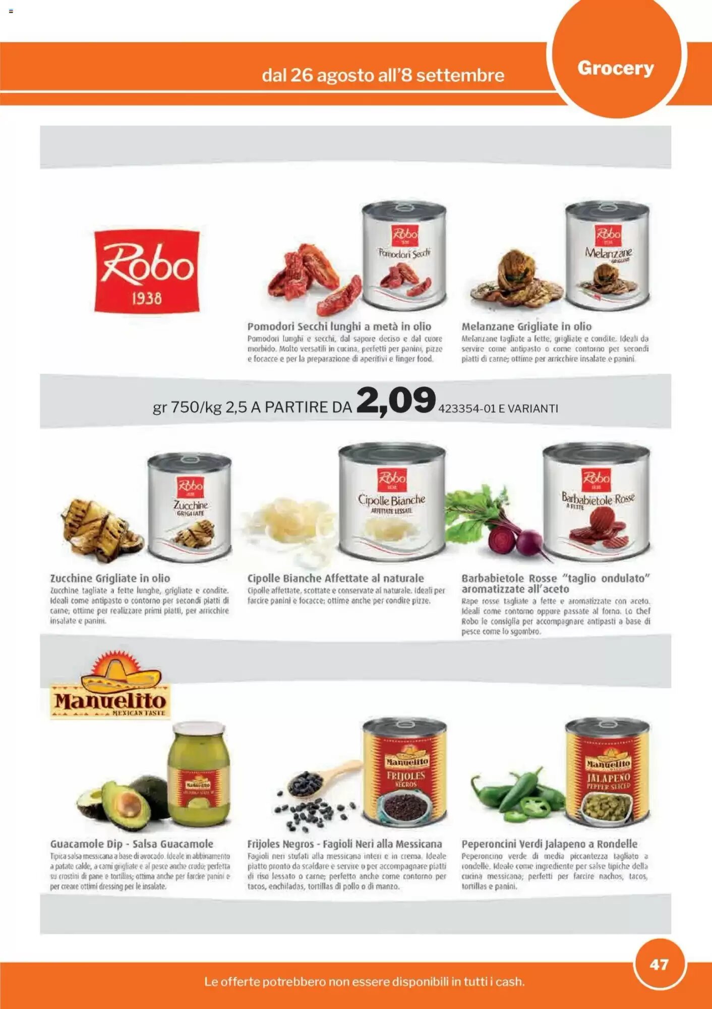 Volantino promozionale GrosMarket  valide dal 26/08/2026 - Pagina 47.