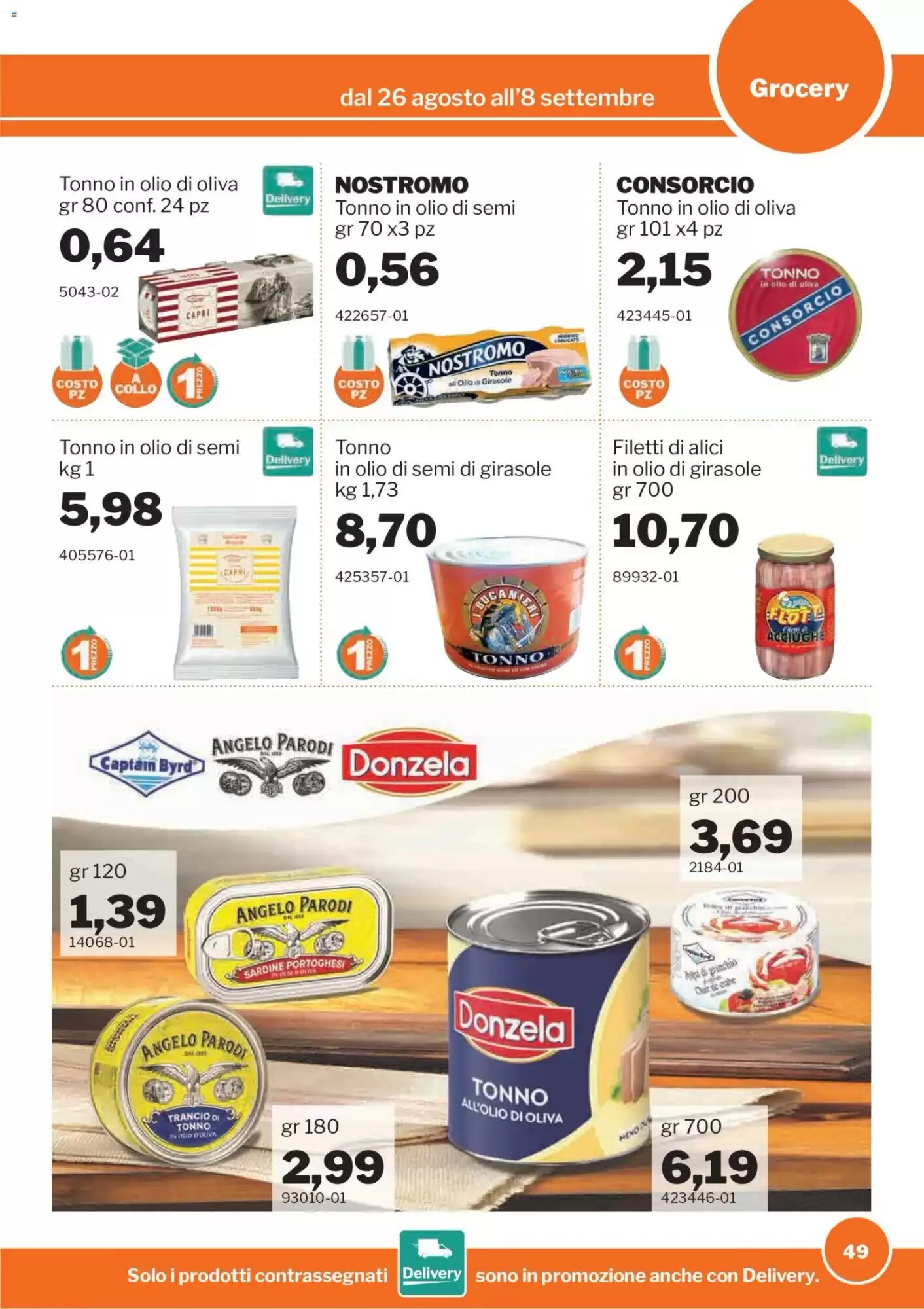 Volantino promozionale GrosMarket  valide dal 26/08/2026 - Pagina 49.