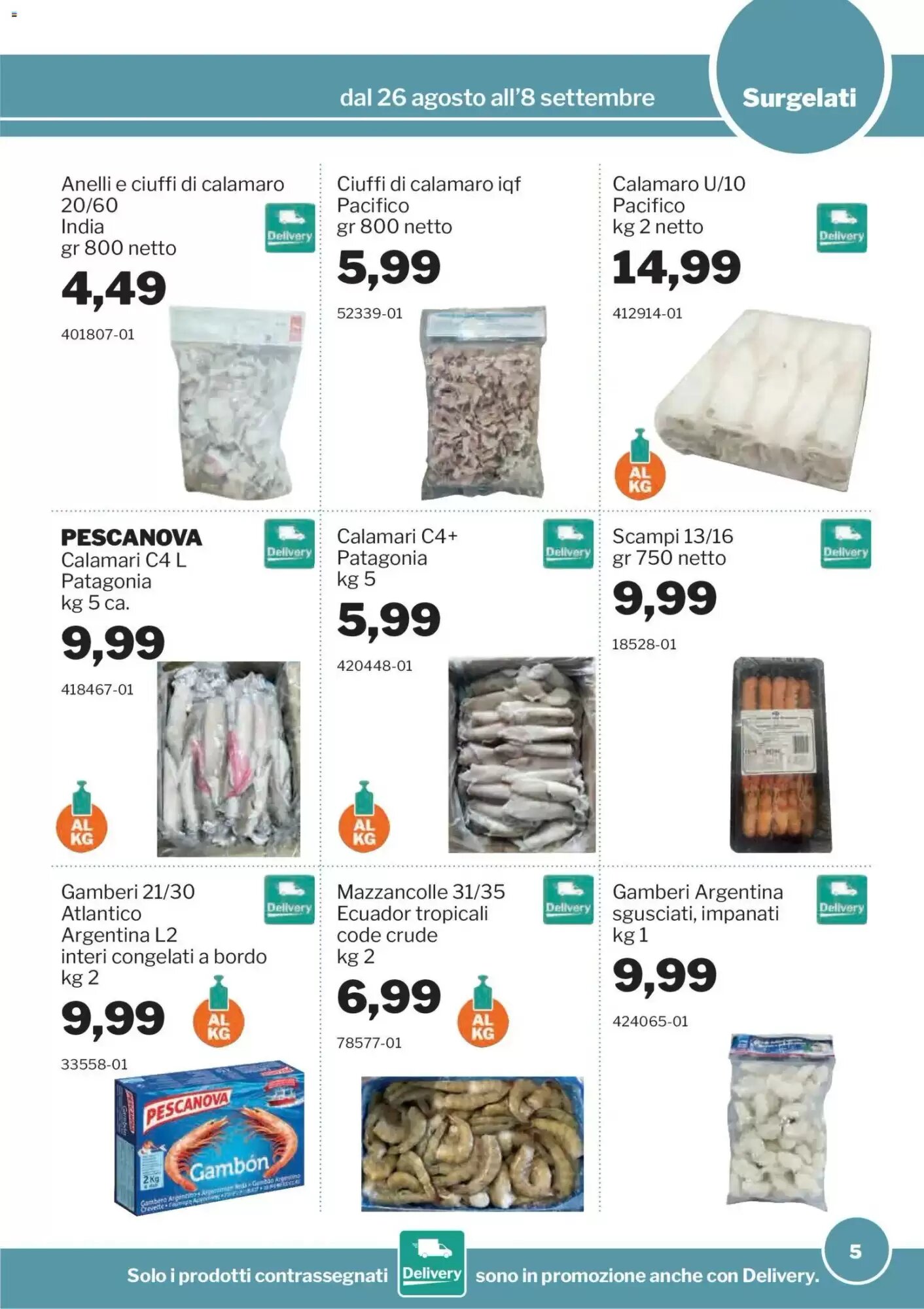 Volantino promozionale GrosMarket  valide dal 26/08/2026 - Pagina 5.