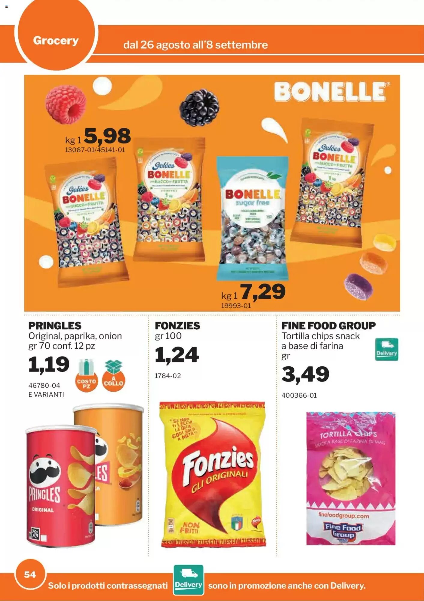 Volantino promozionale GrosMarket  valide dal 26/08/2026 - Pagina 54.
