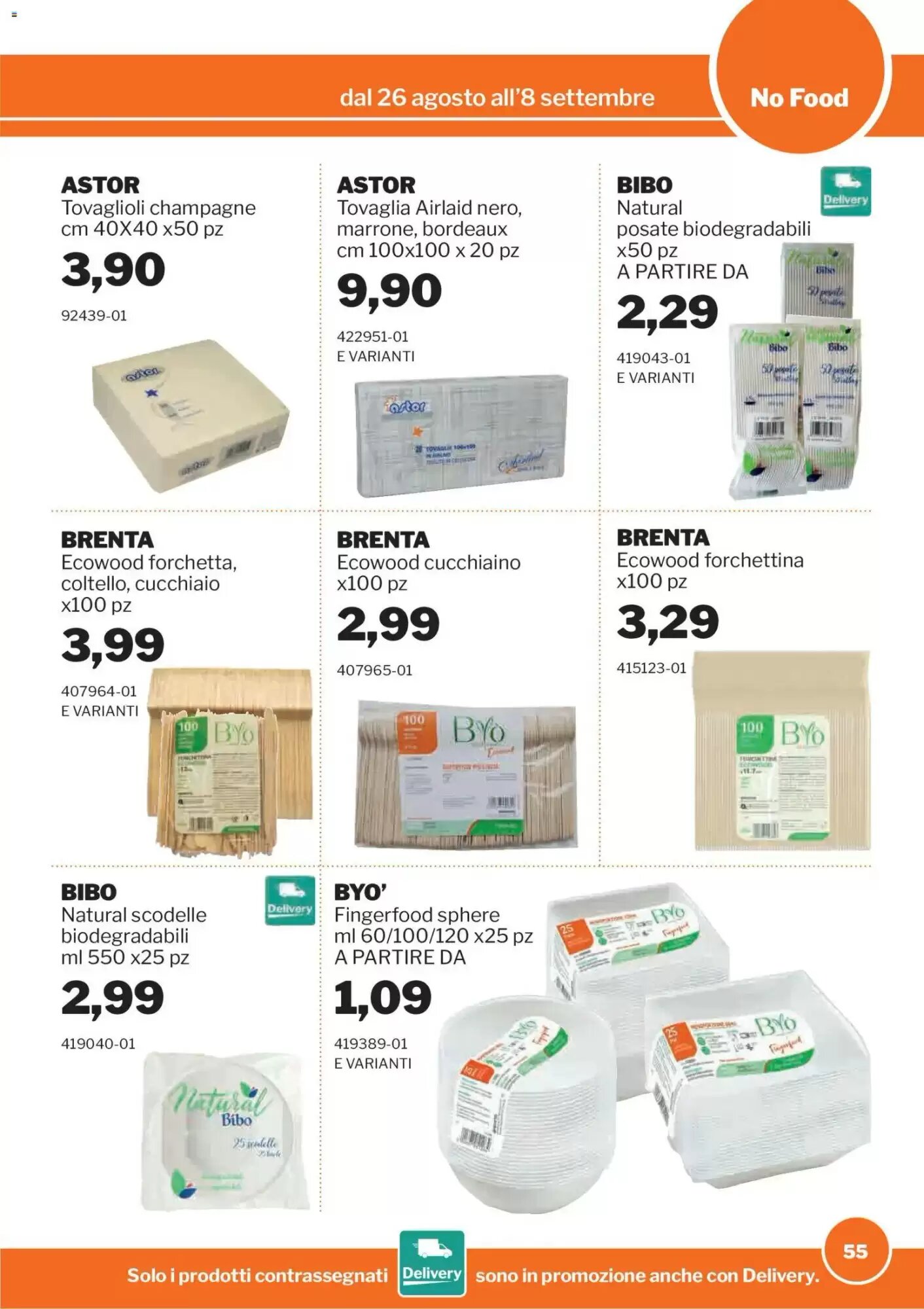 Volantino promozionale GrosMarket  valide dal 26/08/2026 - Pagina 55.