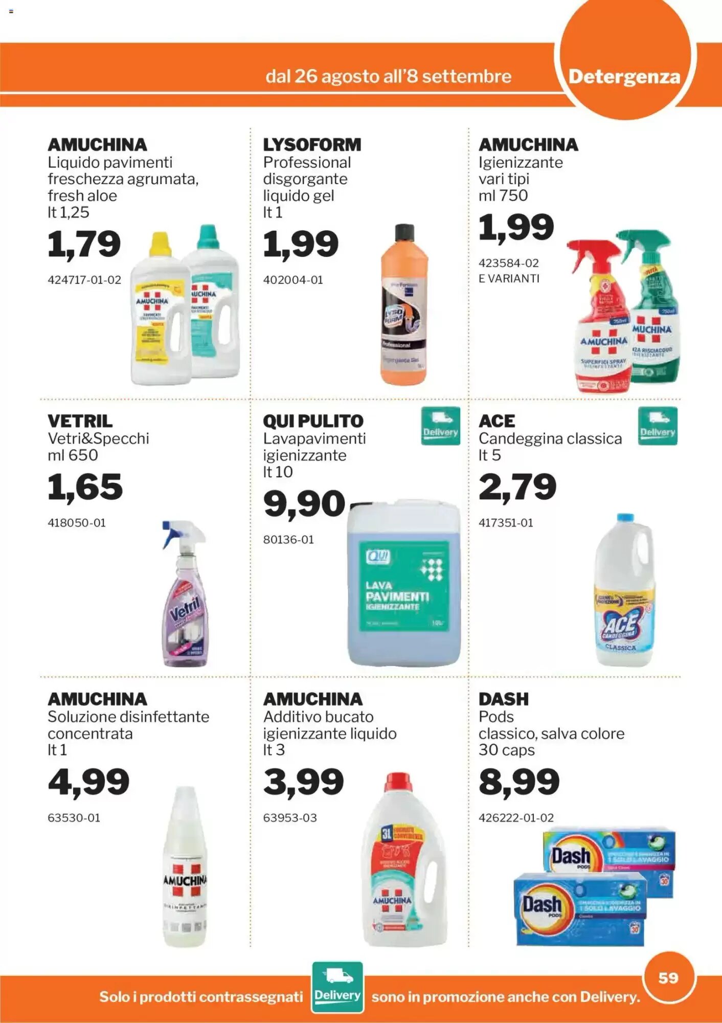 Volantino promozionale GrosMarket  valide dal 26/08/2026 - Pagina 59.