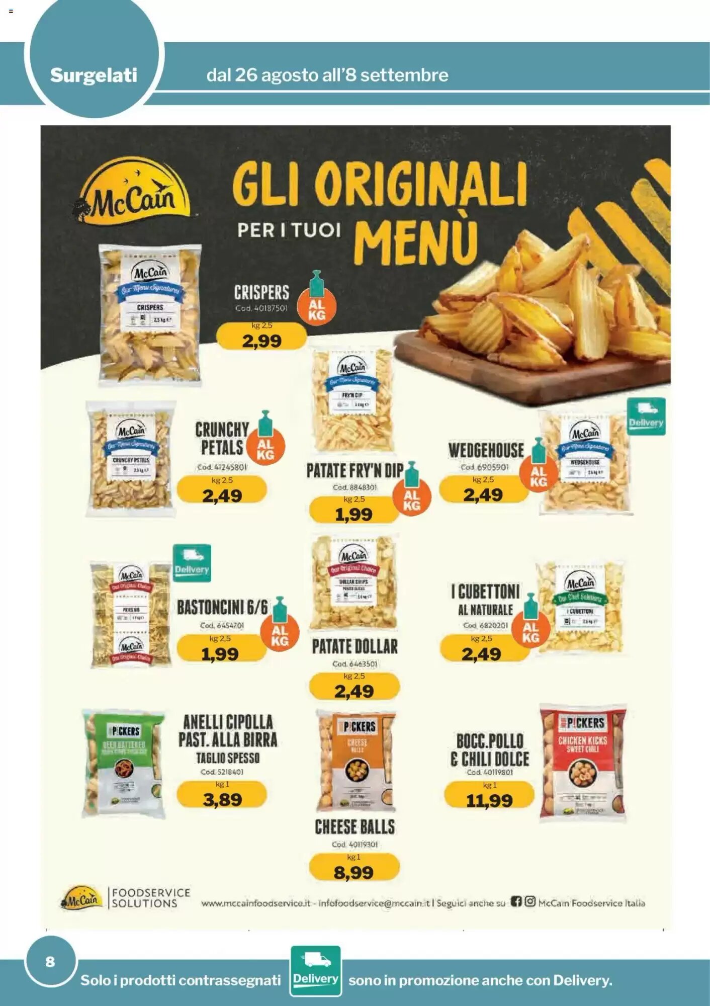 Volantino promozionale GrosMarket  valide dal 26/08/2026 - Pagina 8.