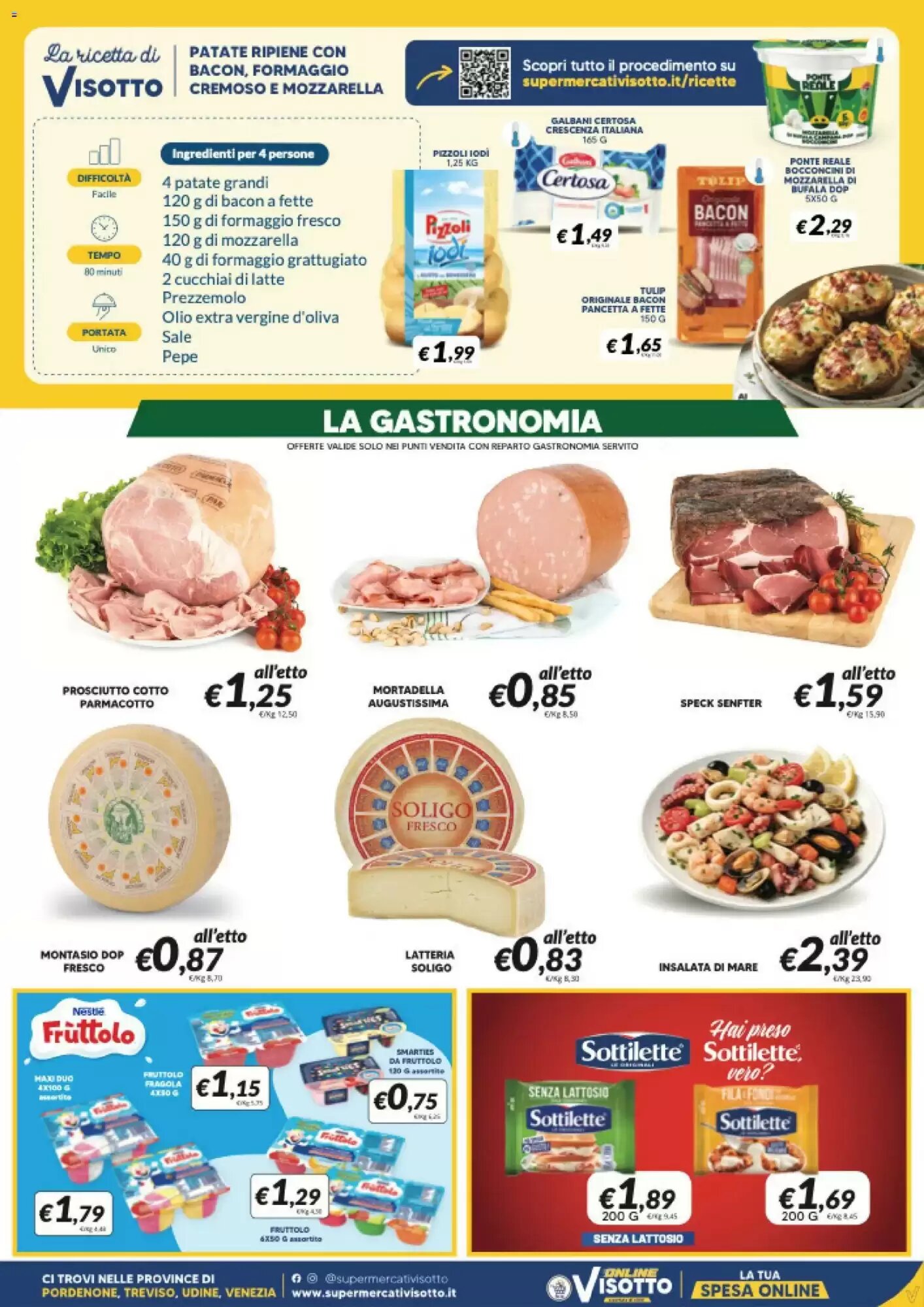 Volantino promozionale Supermercati Visotto  valide dal 26/08/2026 - Pagina 3.