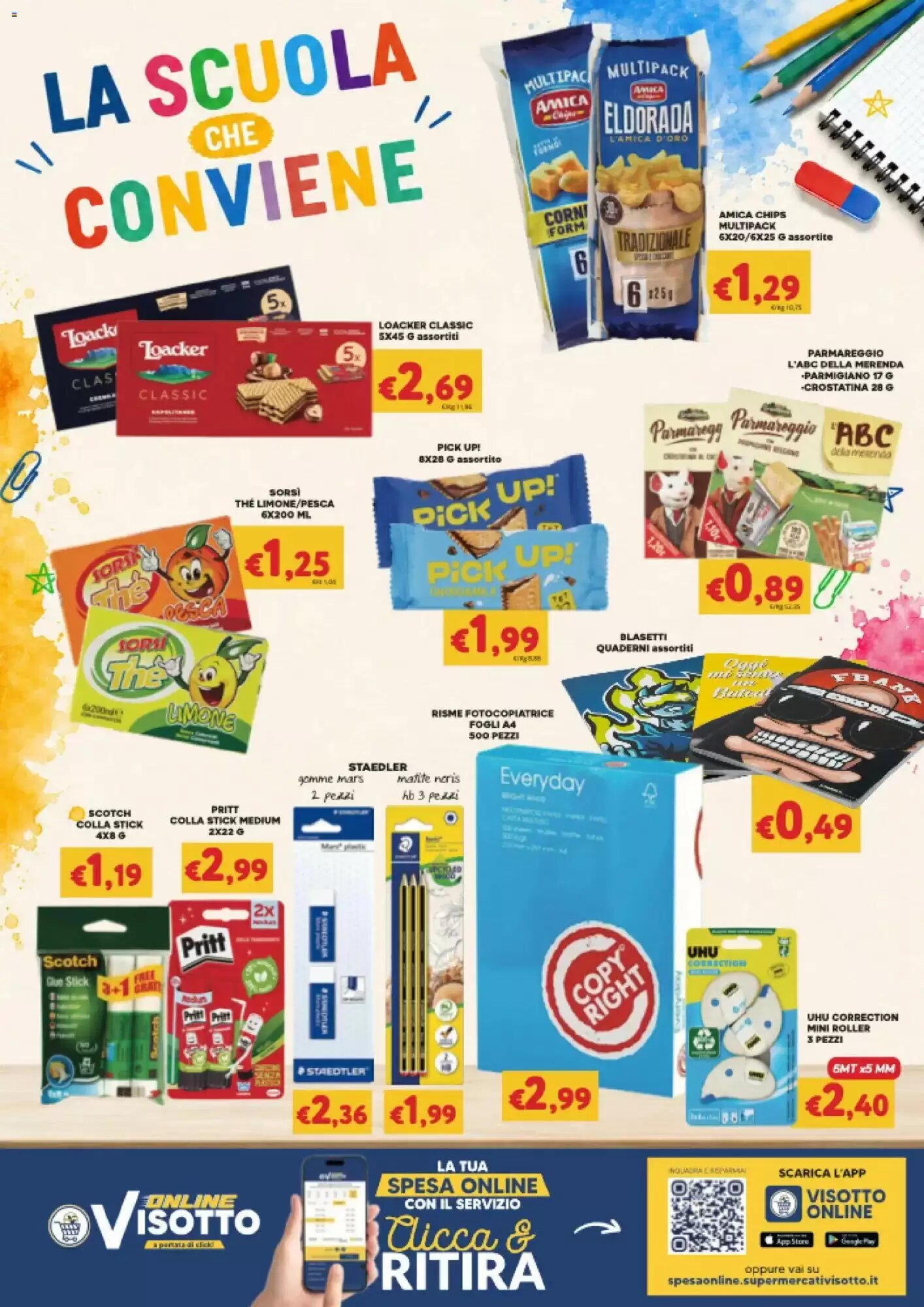 Volantino promozionale Supermercati Visotto  valide dal 26/08/2026 - Pagina 8.