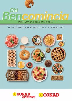 Volantino promozionale Conad Superstore  valide dal 26/08/2026