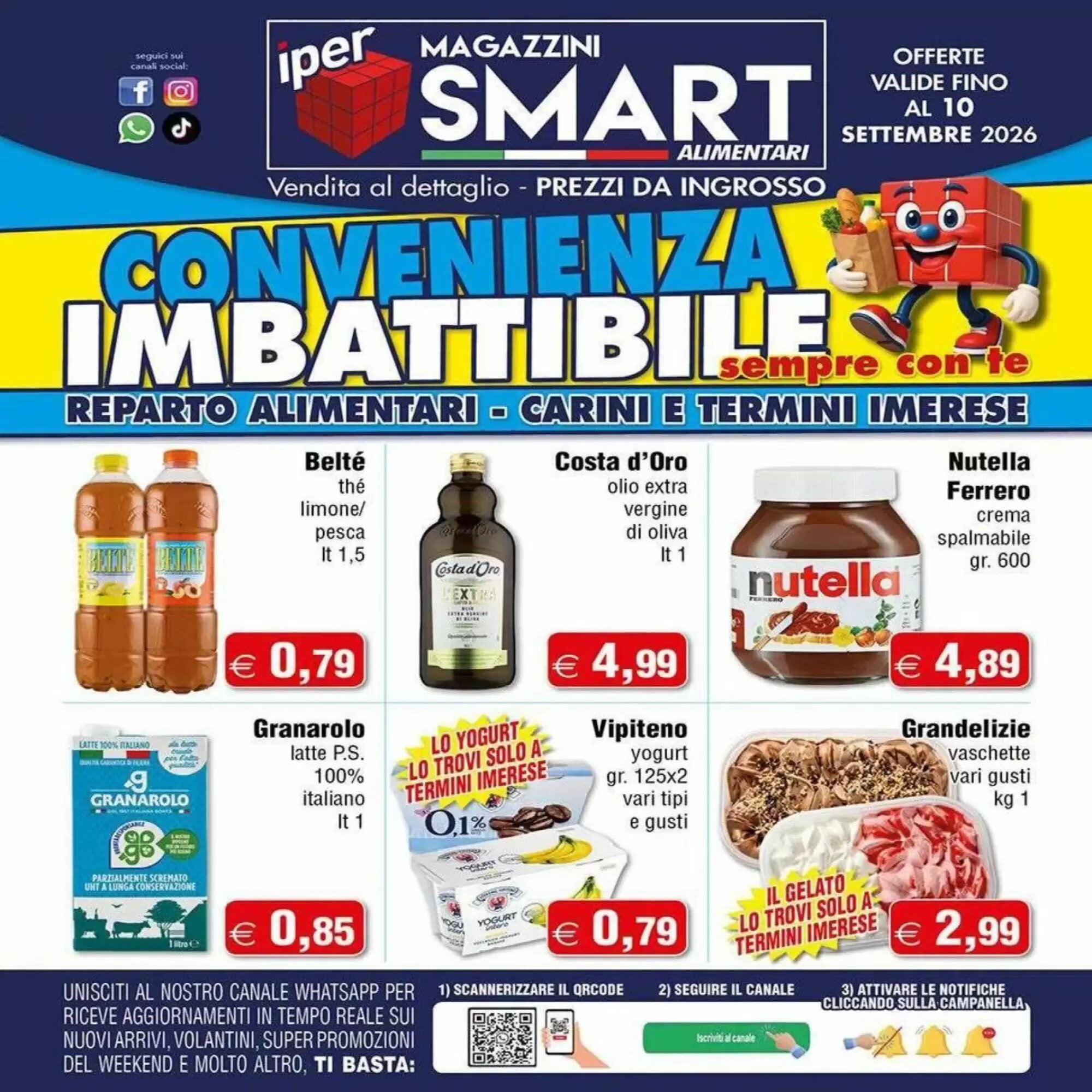 Volantino promozionale Magazzini Smart  valide dal 26/08/2026 - Pagina 2.