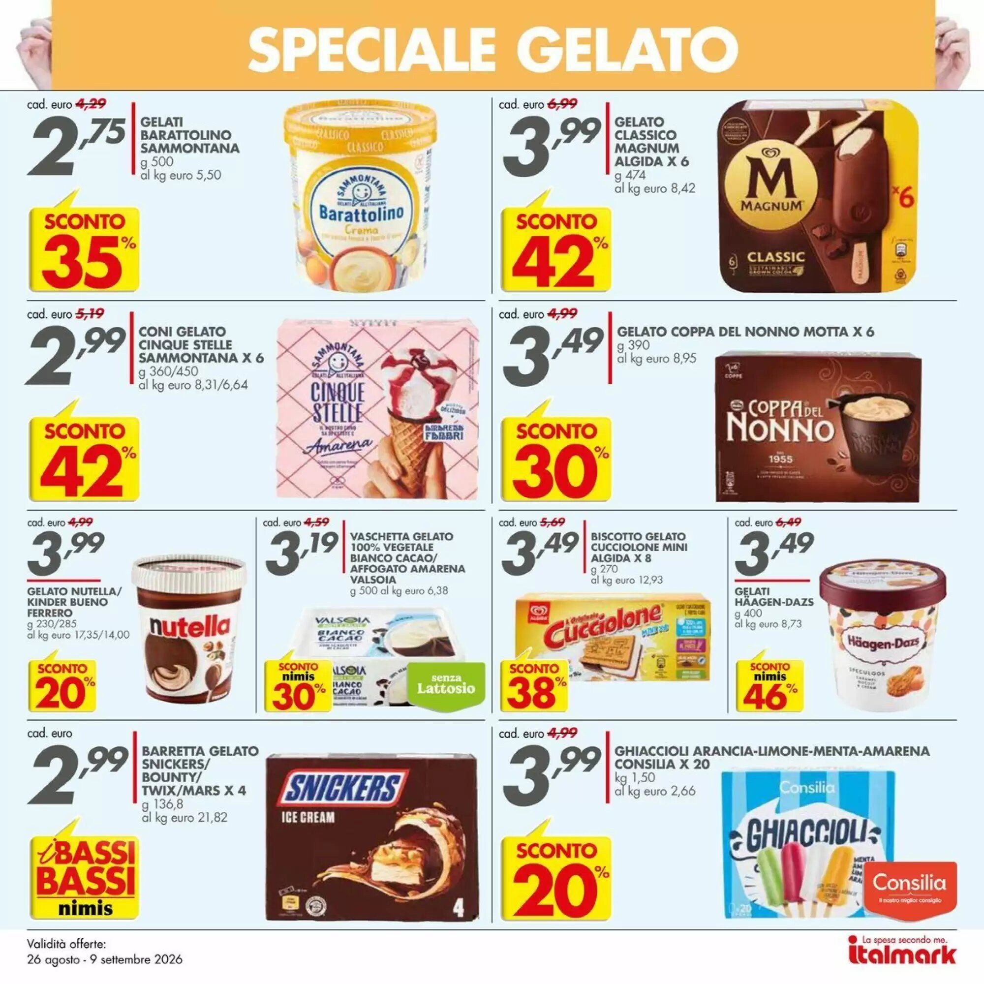 Volantino promozionale Italmark  valide dal 26/08/2026 - Pagina 11.
