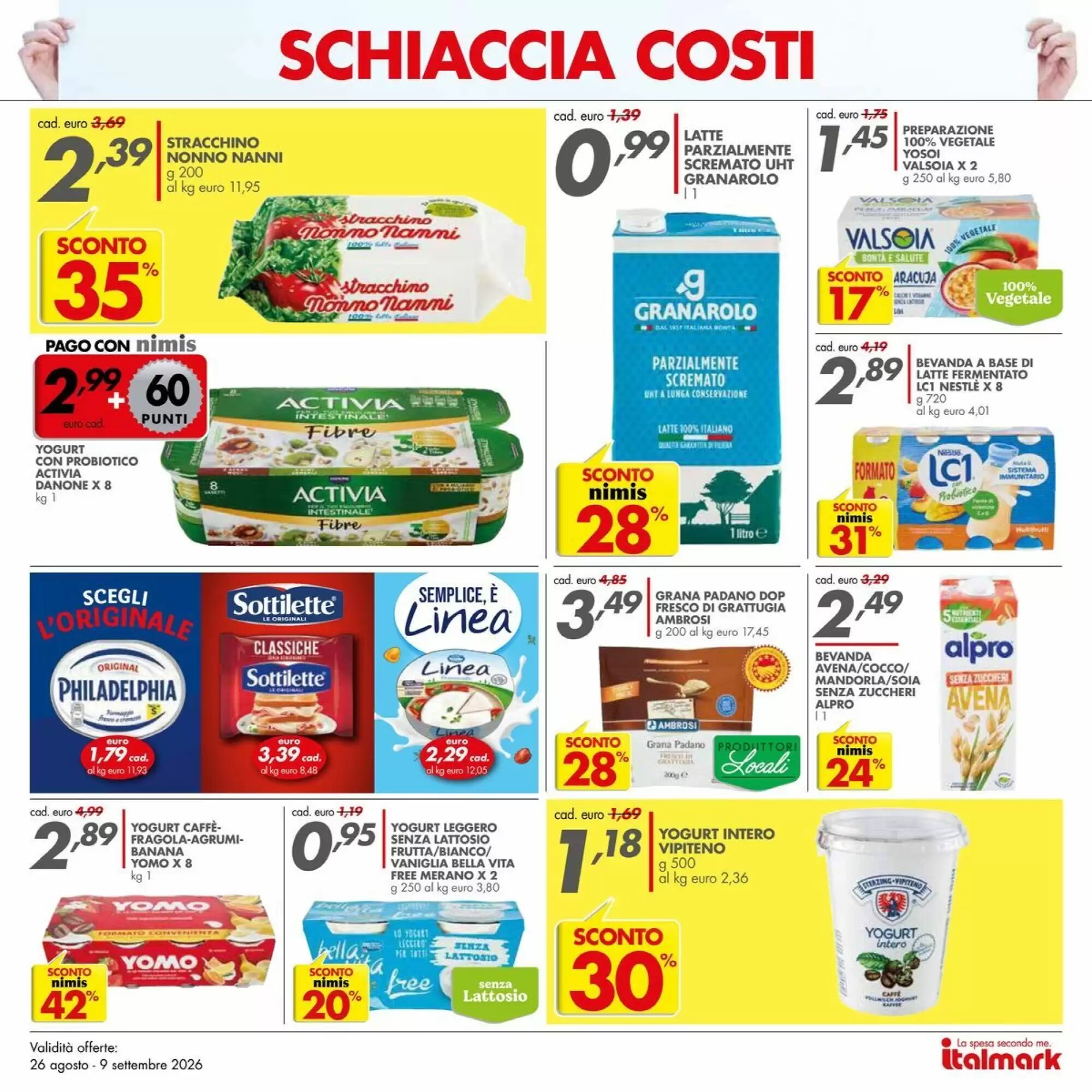 Volantino promozionale Italmark  valide dal 26/08/2026 - Pagina 12.