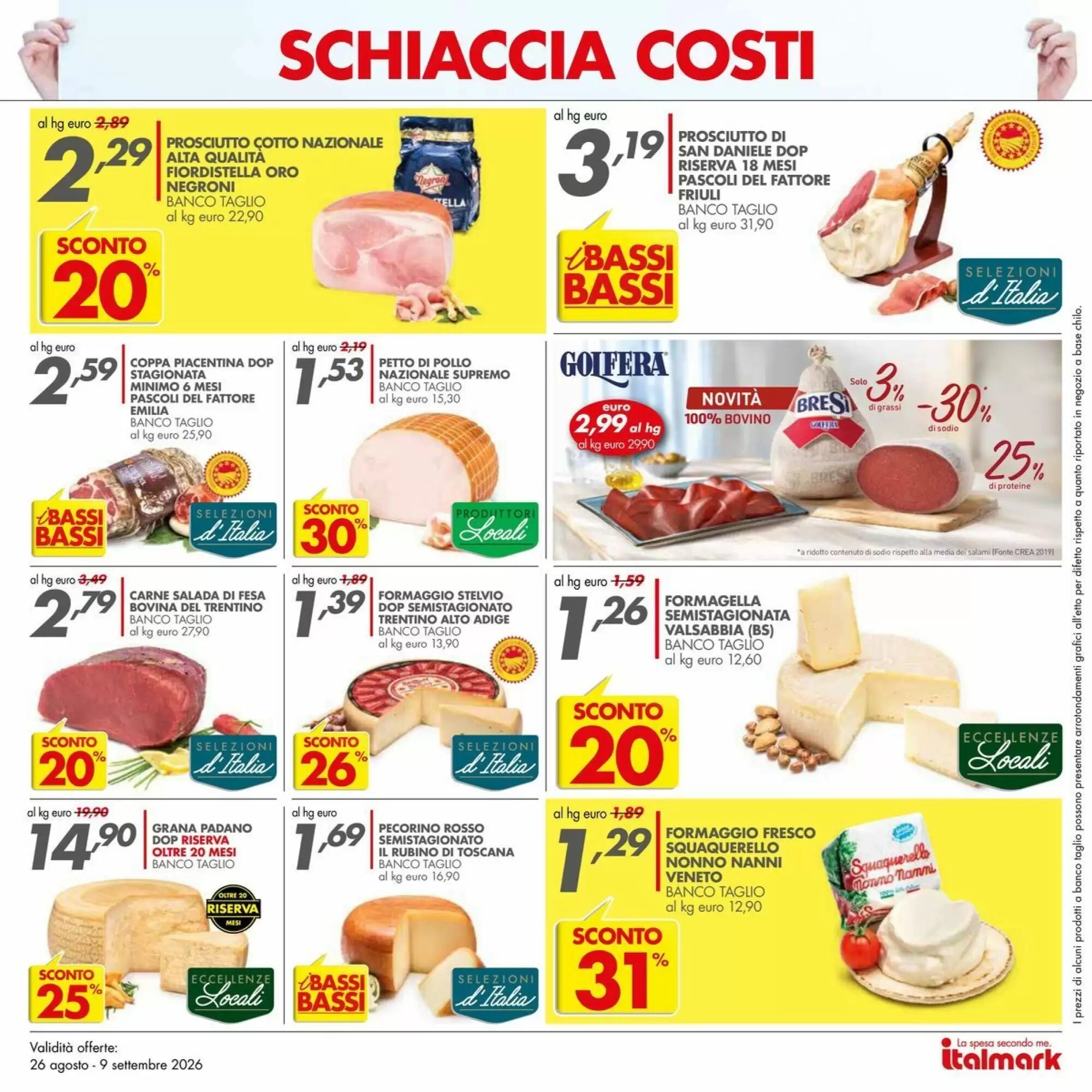 Volantino promozionale Italmark  valide dal 26/08/2026 - Pagina 16.