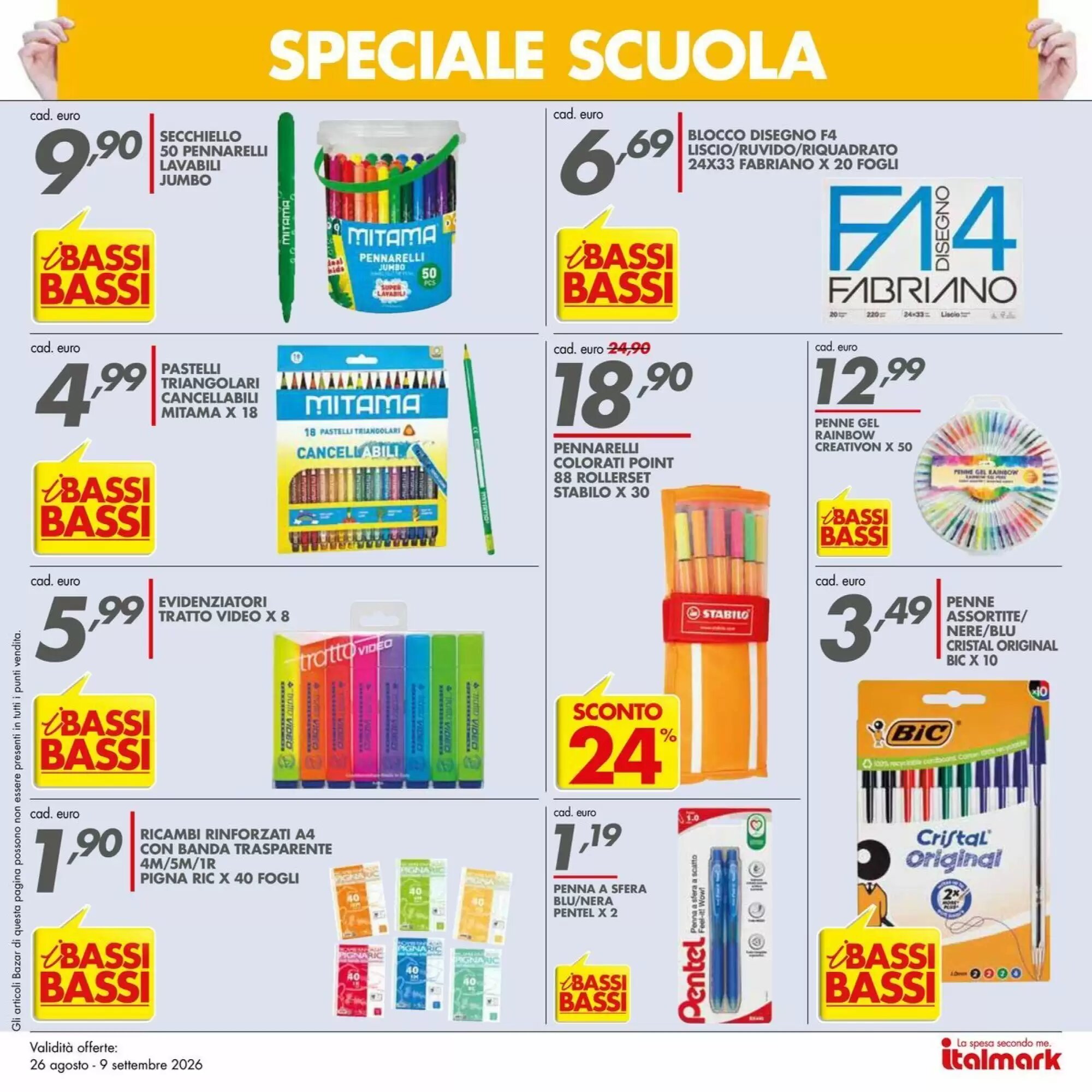 Volantino promozionale Italmark  valide dal 26/08/2026 - Pagina 21.