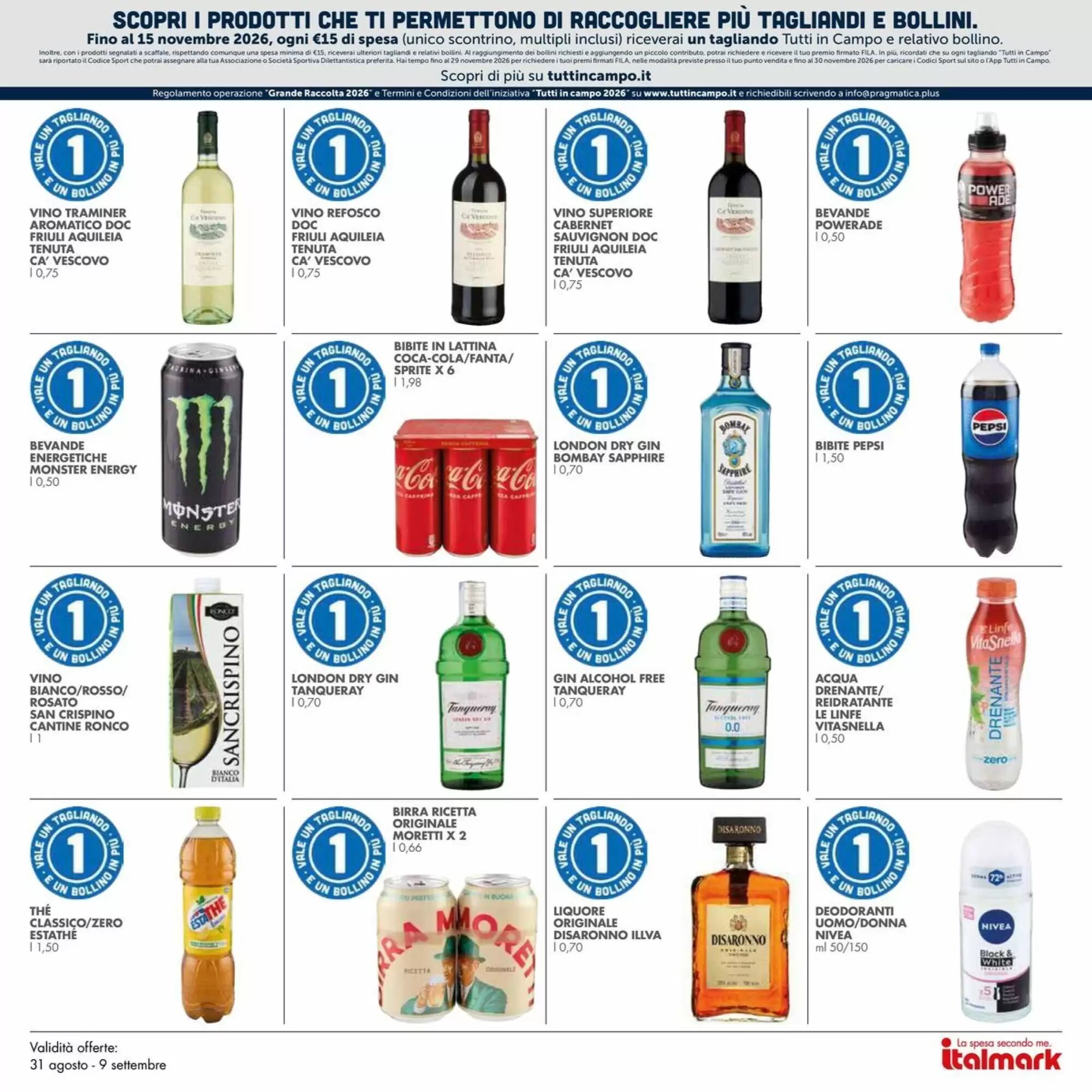 Volantino promozionale Italmark  valide dal 26/08/2026 - Pagina 27.