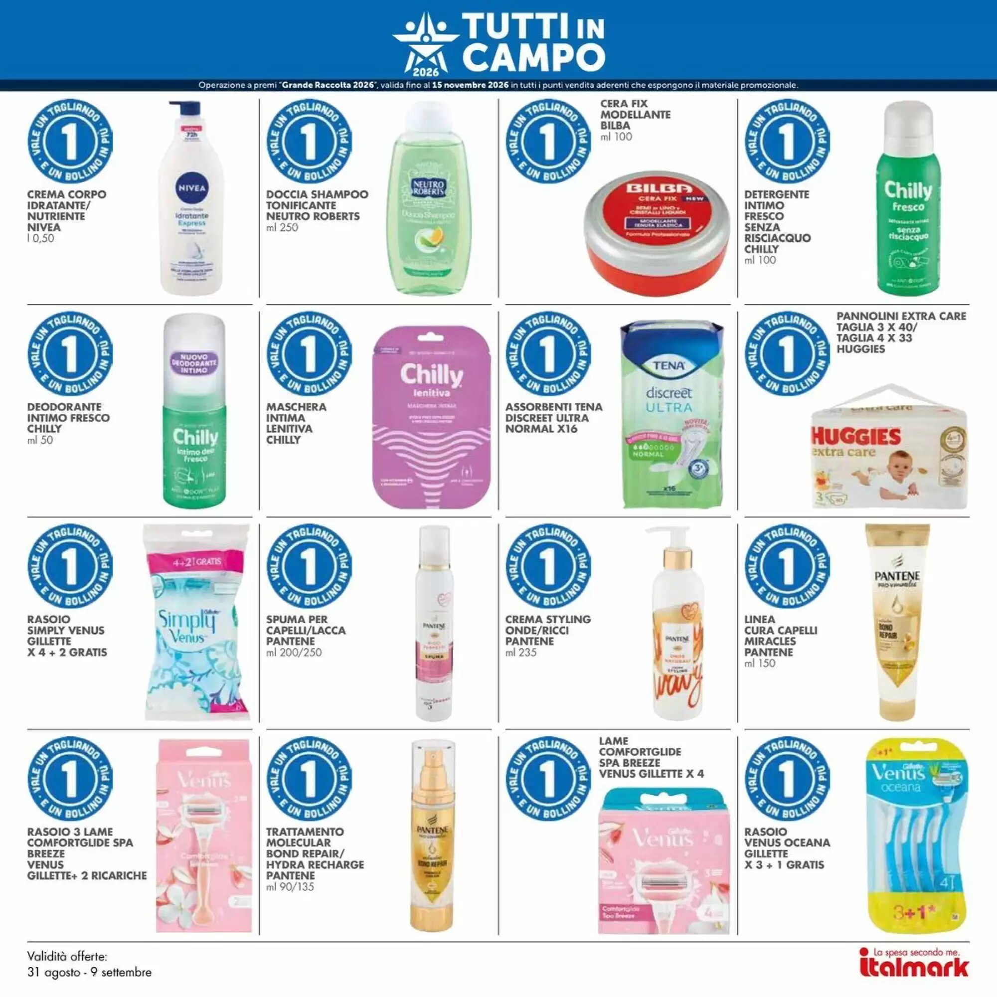 Volantino promozionale Italmark  valide dal 26/08/2026 - Pagina 28.