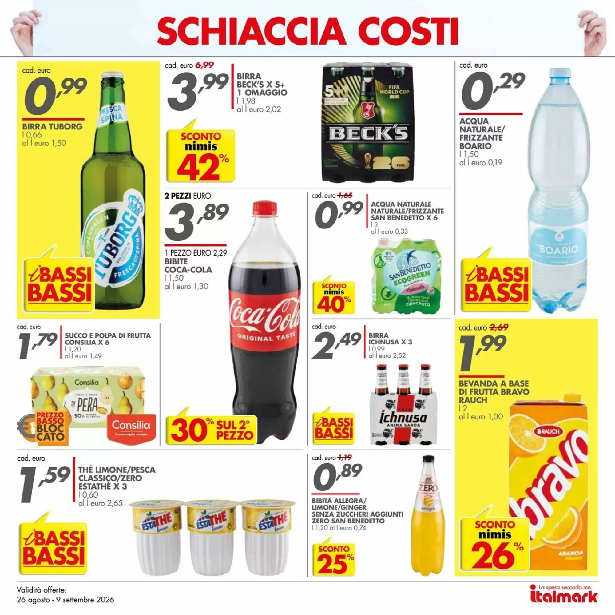 Volantino promozionale Italmark  valide dal 26/08/2026 - Pagina 6.