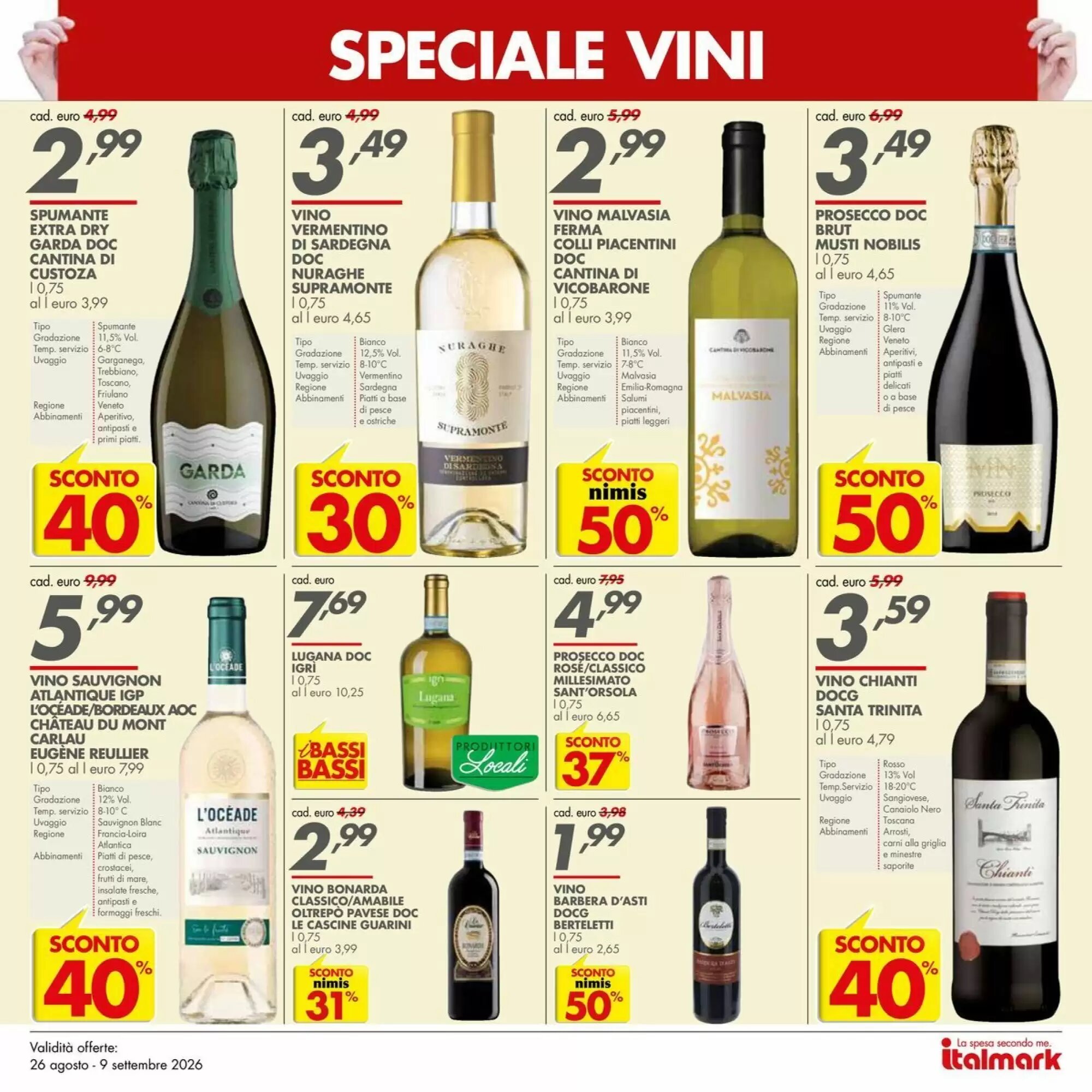 Volantino promozionale Italmark  valide dal 26/08/2026 - Pagina 7.
