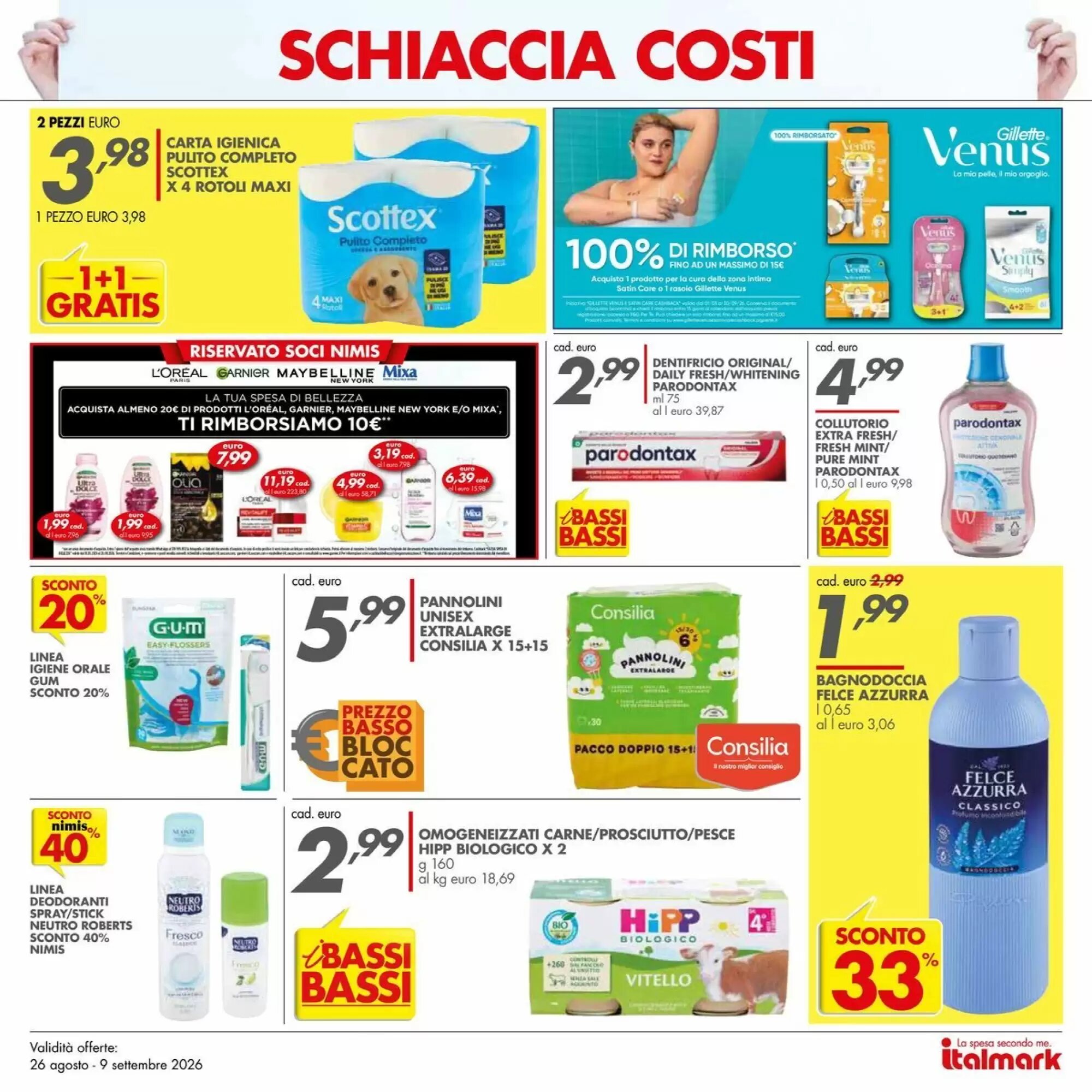 Volantino promozionale Italmark  valide dal 26/08/2026 - Pagina 8.