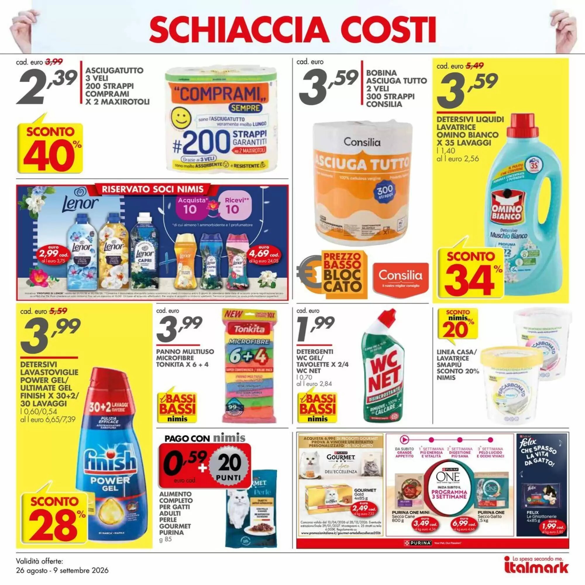 Volantino promozionale Italmark  valide dal 26/08/2026 - Pagina 9.