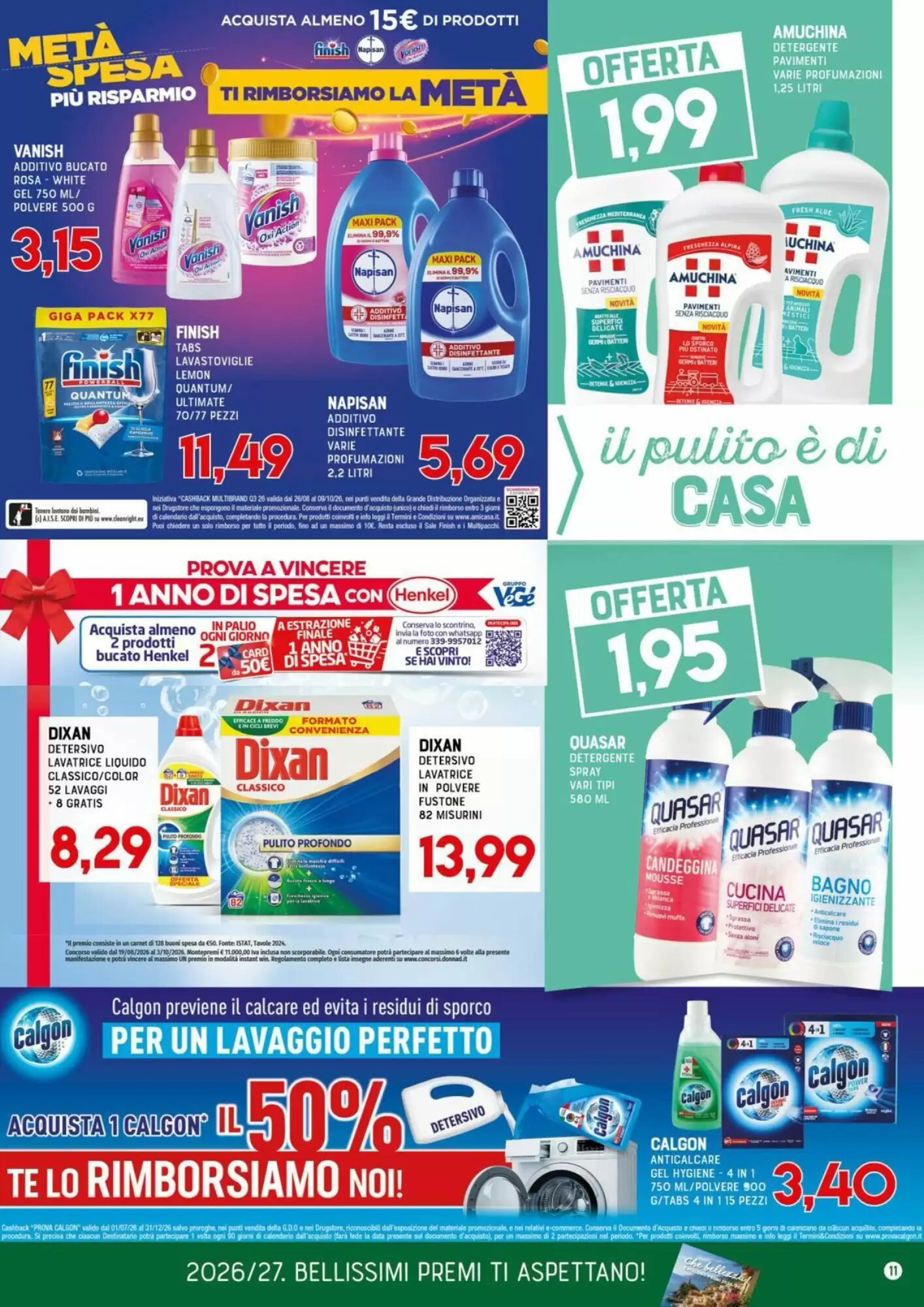 Volantino promozionale Gran Risparmio  valide dal 26/08/2026 - Pagina 11.