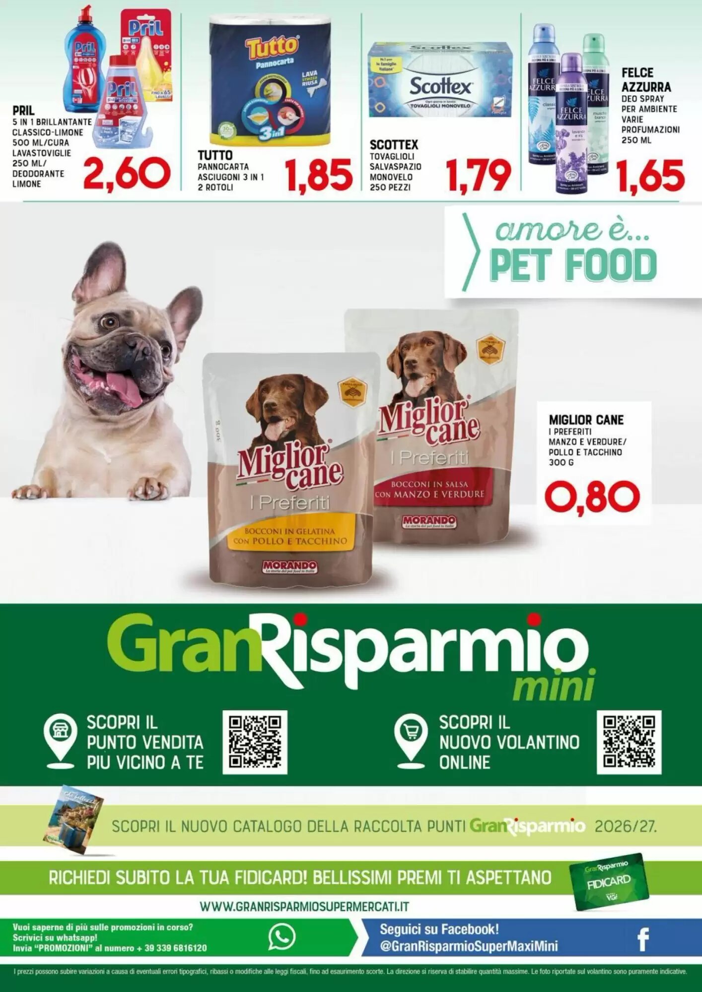 Volantino promozionale Gran Risparmio  valide dal 26/08/2026 - Pagina 12.