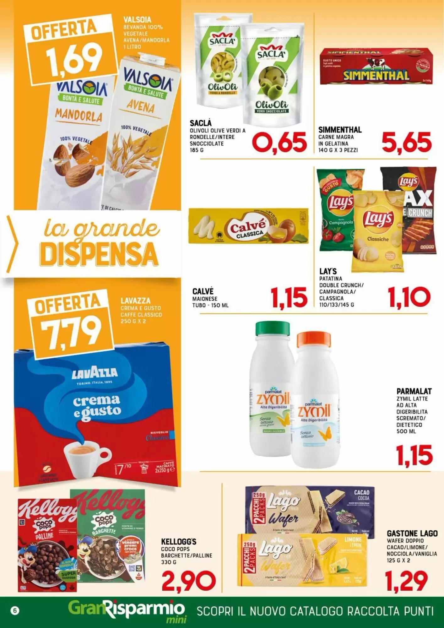Volantino promozionale Gran Risparmio  valide dal 26/08/2026 - Pagina 6.