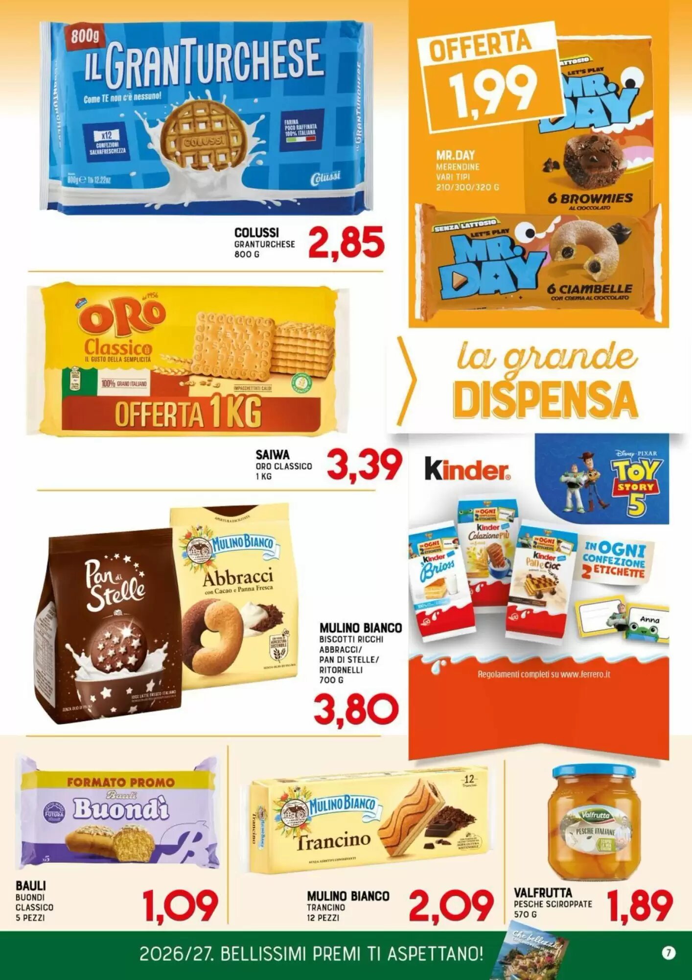 Volantino promozionale Gran Risparmio  valide dal 26/08/2026 - Pagina 7.