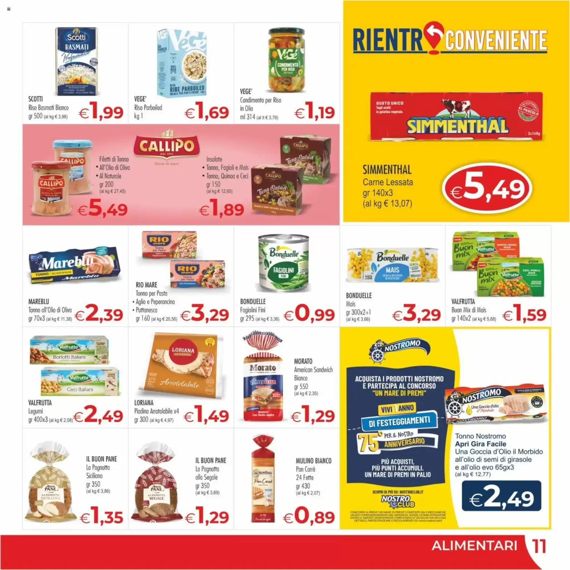 Volantino promozionale MerSi Supermercati  valide dal 26/08/2026 - Pagina 11.