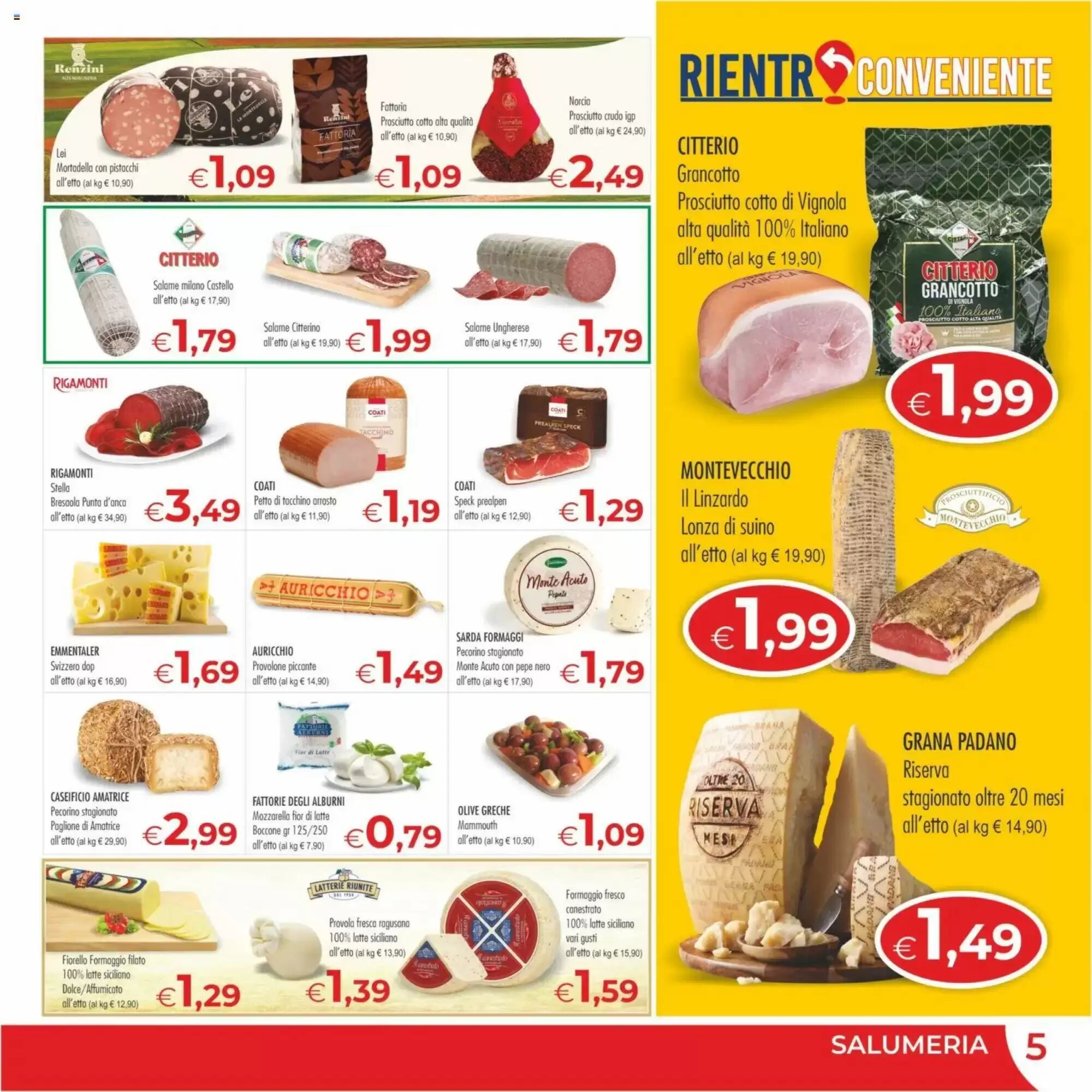 Volantino promozionale MerSi Supermercati  valide dal 26/08/2026 - Pagina 5.