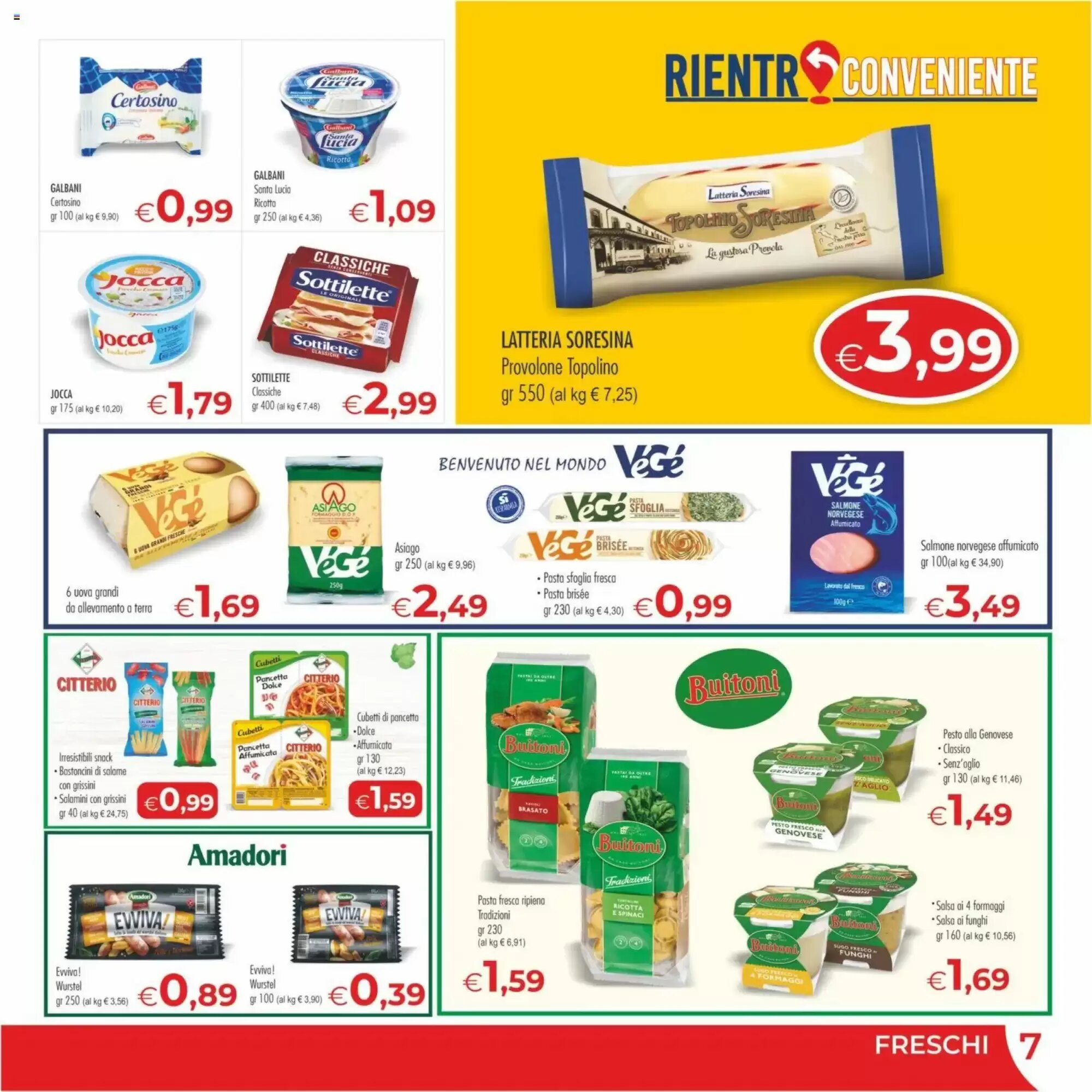 Volantino promozionale MerSi Supermercati  valide dal 26/08/2026 - Pagina 7.