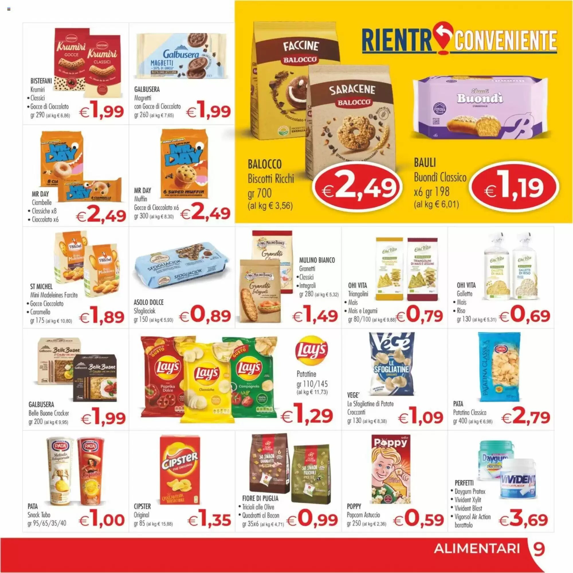 Volantino promozionale MerSi Supermercati  valide dal 26/08/2026 - Pagina 9.