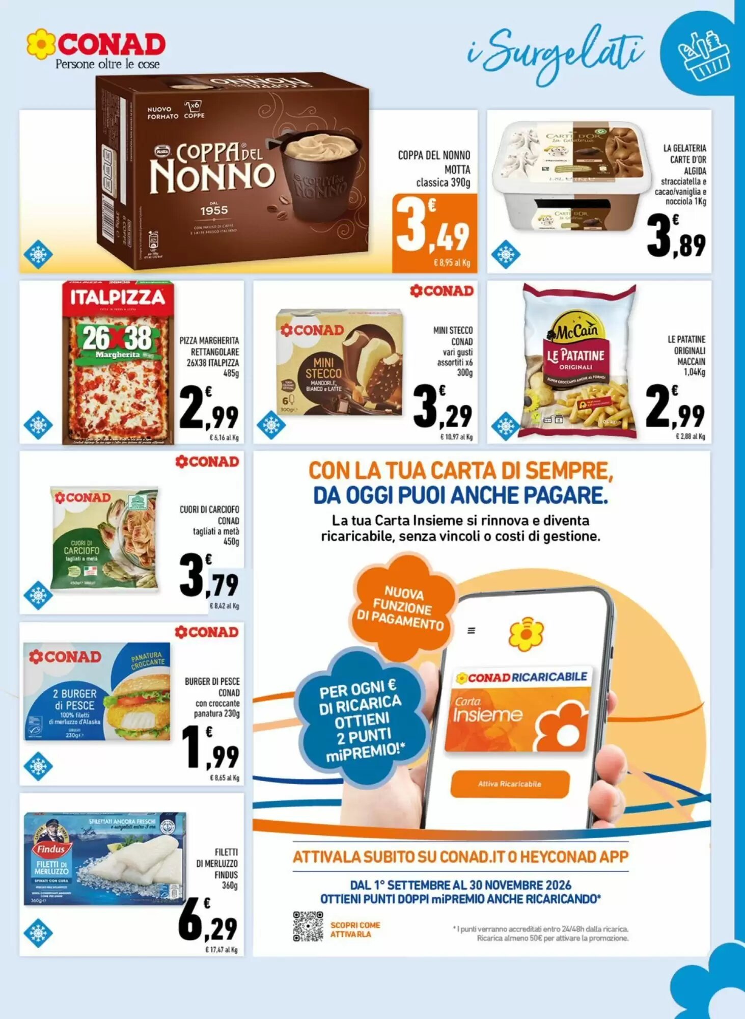 Volantino promozionale Conad Margherita  valide dal 26/08/2026 - Pagina 11.