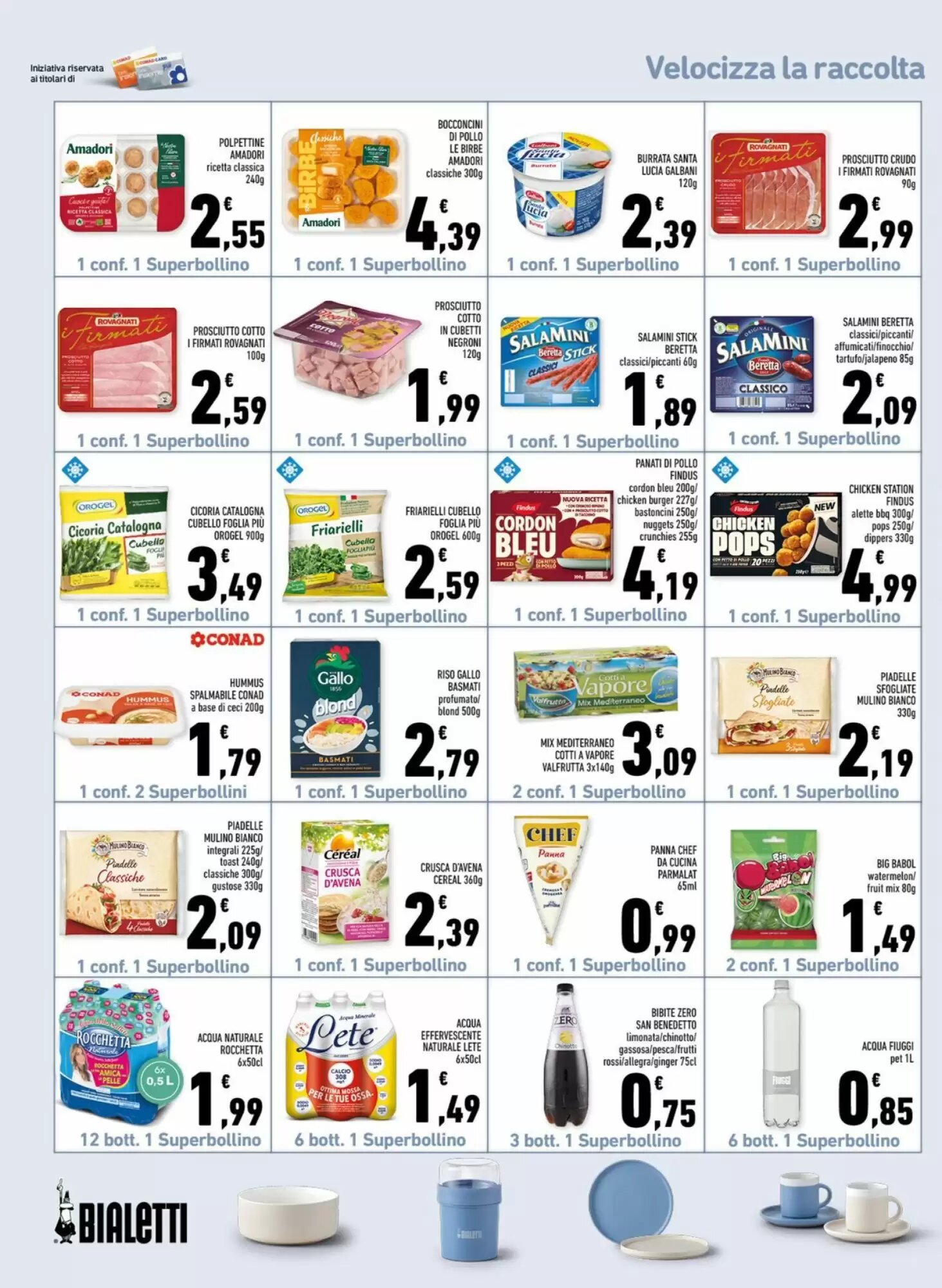 Volantino promozionale Conad Margherita  valide dal 26/08/2026 - Pagina 14.
