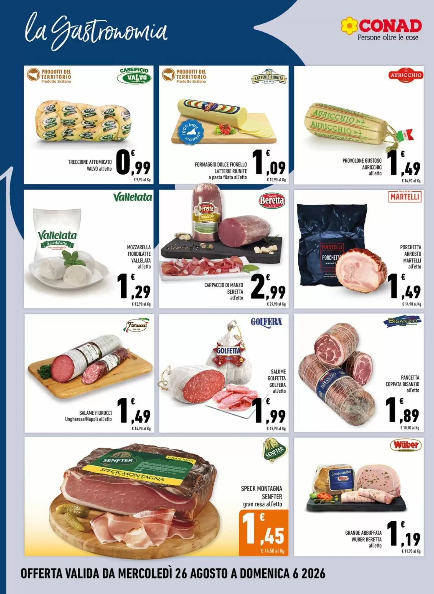 Volantino promozionale Conad Margherita  valide dal 26/08/2026 - Pagina 4.