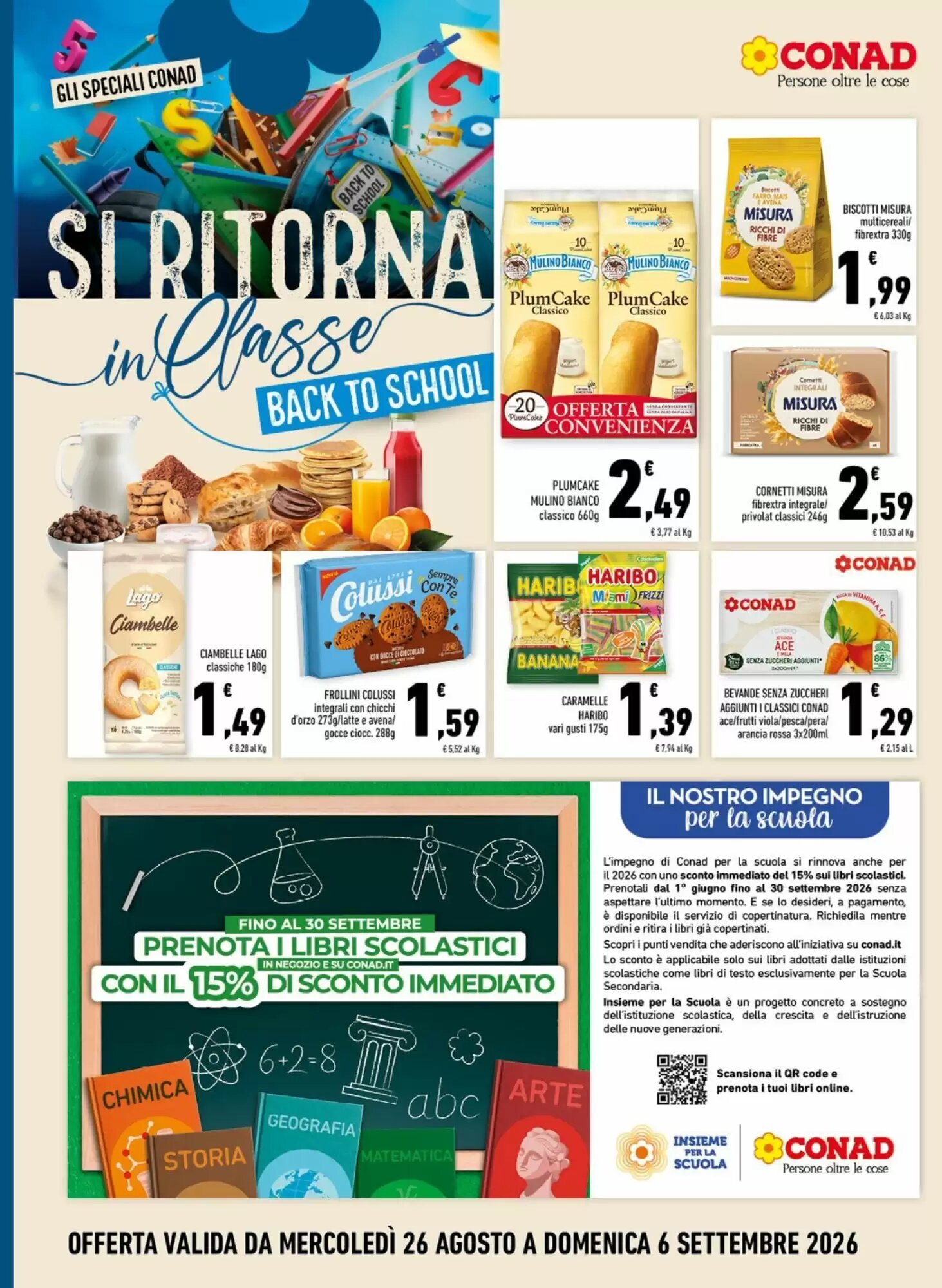 Volantino promozionale Conad Margherita  valide dal 26/08/2026 - Pagina 8.